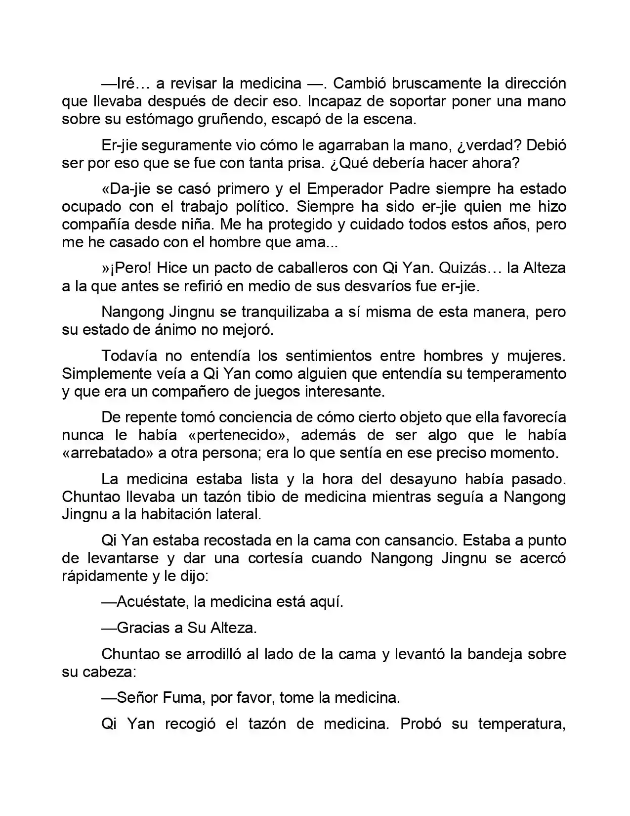 Jing Wei Qing Shang (Novela) - Capítulo 28 - Página 8 - LectorTMOo