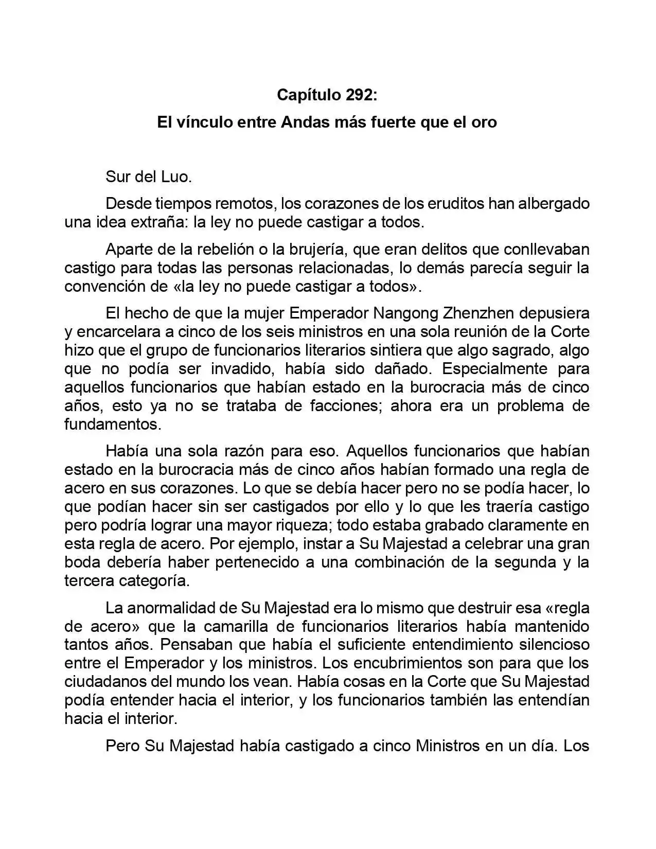 Jing Wei Qing Shang (Novela) - Capítulo 292 - Página 1 - LectorTMOo
