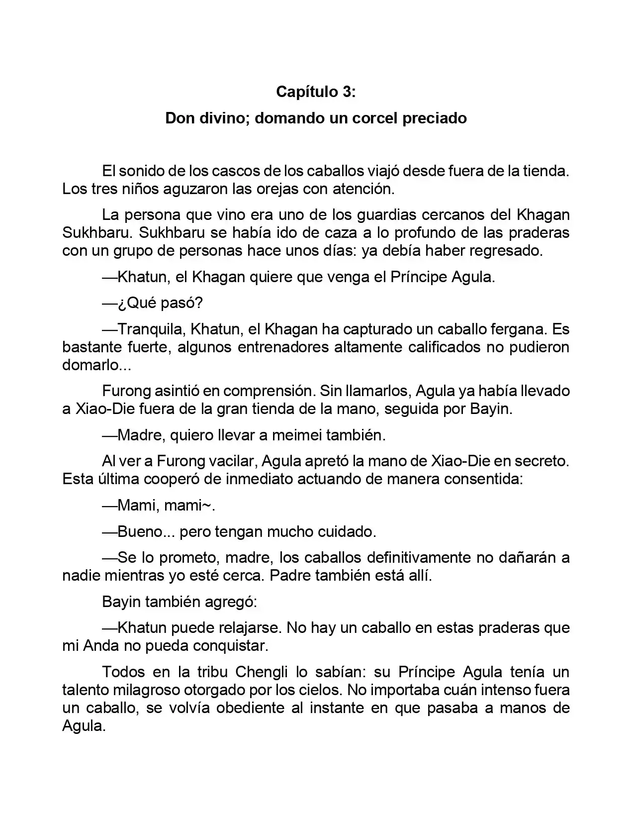 Jing Wei Qing Shang (Novela) - Capítulo 3 - Página 1 - LectorTMOo
