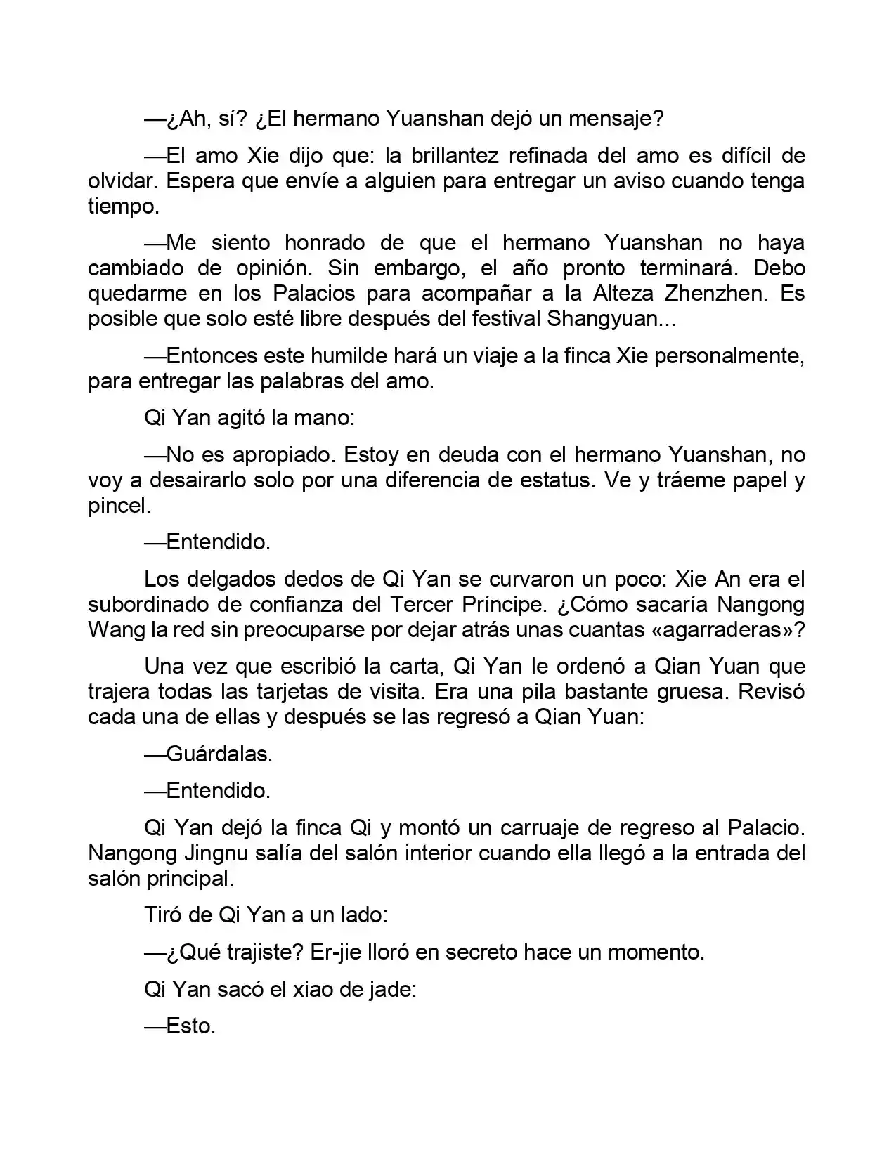 Jing Wei Qing Shang (Novela) - Capítulo 30 - Página 4 - LectorTMOo
