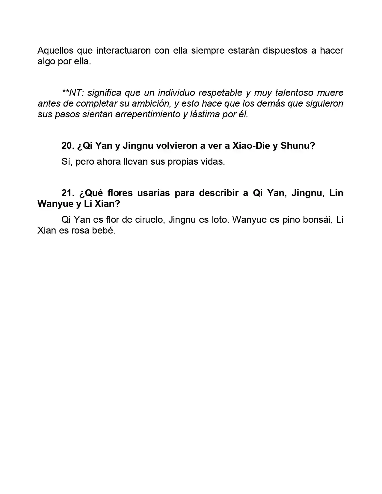 Jing Wei Qing Shang (Novela) - Capítulo 308 - Página 10 - LectorTMOo
