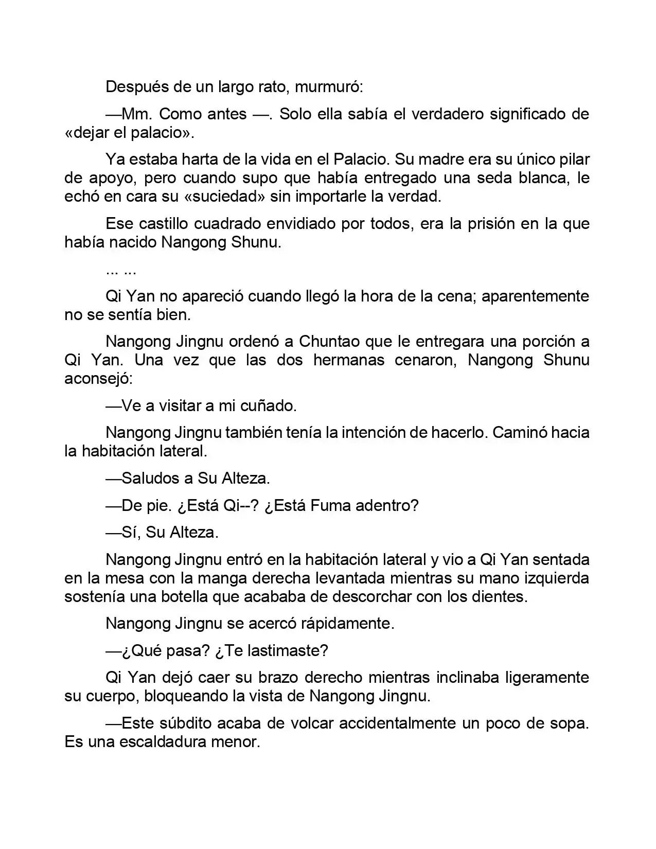 Jing Wei Qing Shang (Novela) - Capítulo 31 - Página 2 - LectorTMOo