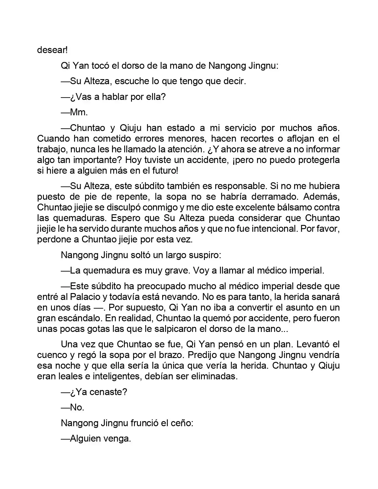 Jing Wei Qing Shang (Novela) - Capítulo 31 - Página 4 - LectorTMOo