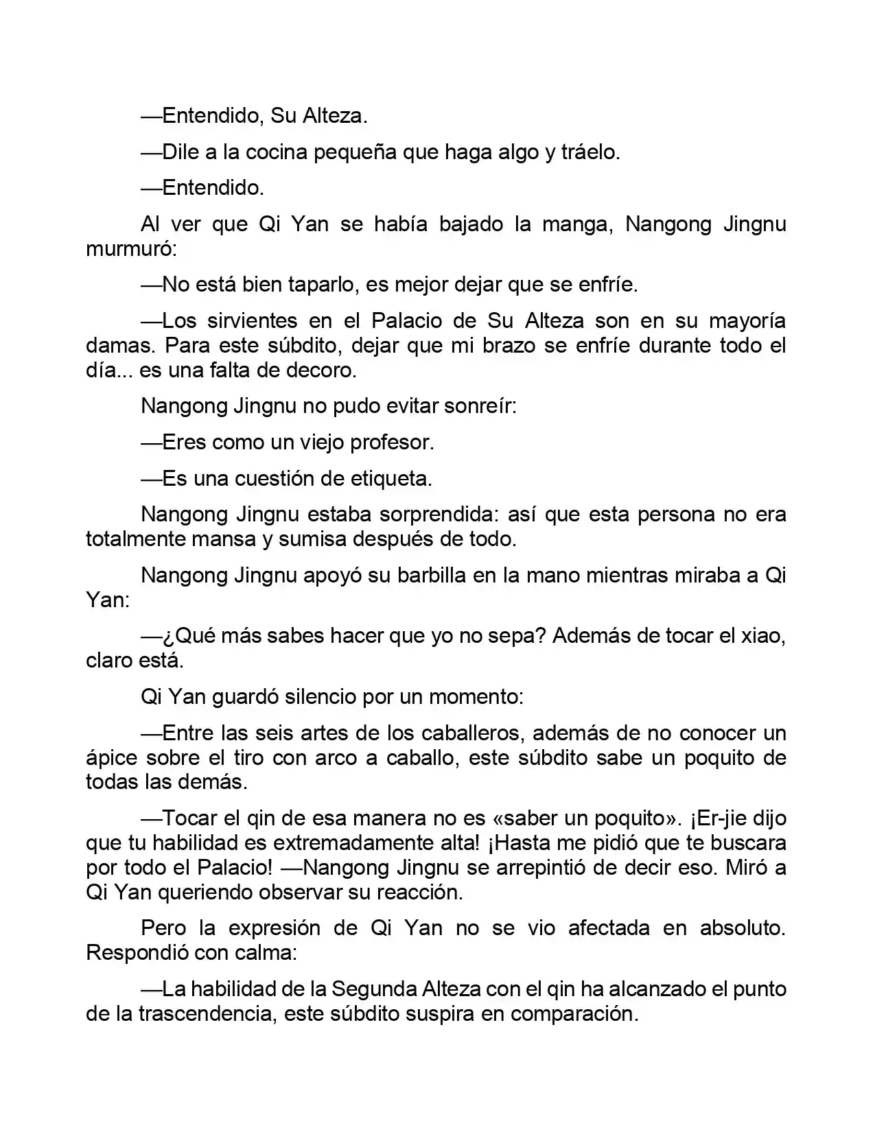 Jing Wei Qing Shang (Novela) - Capítulo 31 - Página 5 - LectorTMOo