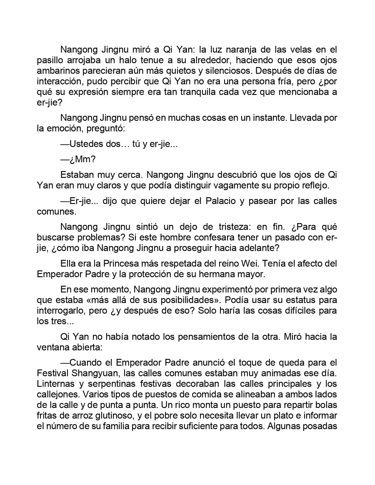 Jing Wei Qing Shang (Novela) - Capítulo 31 - Página 6 - LectorTMOo