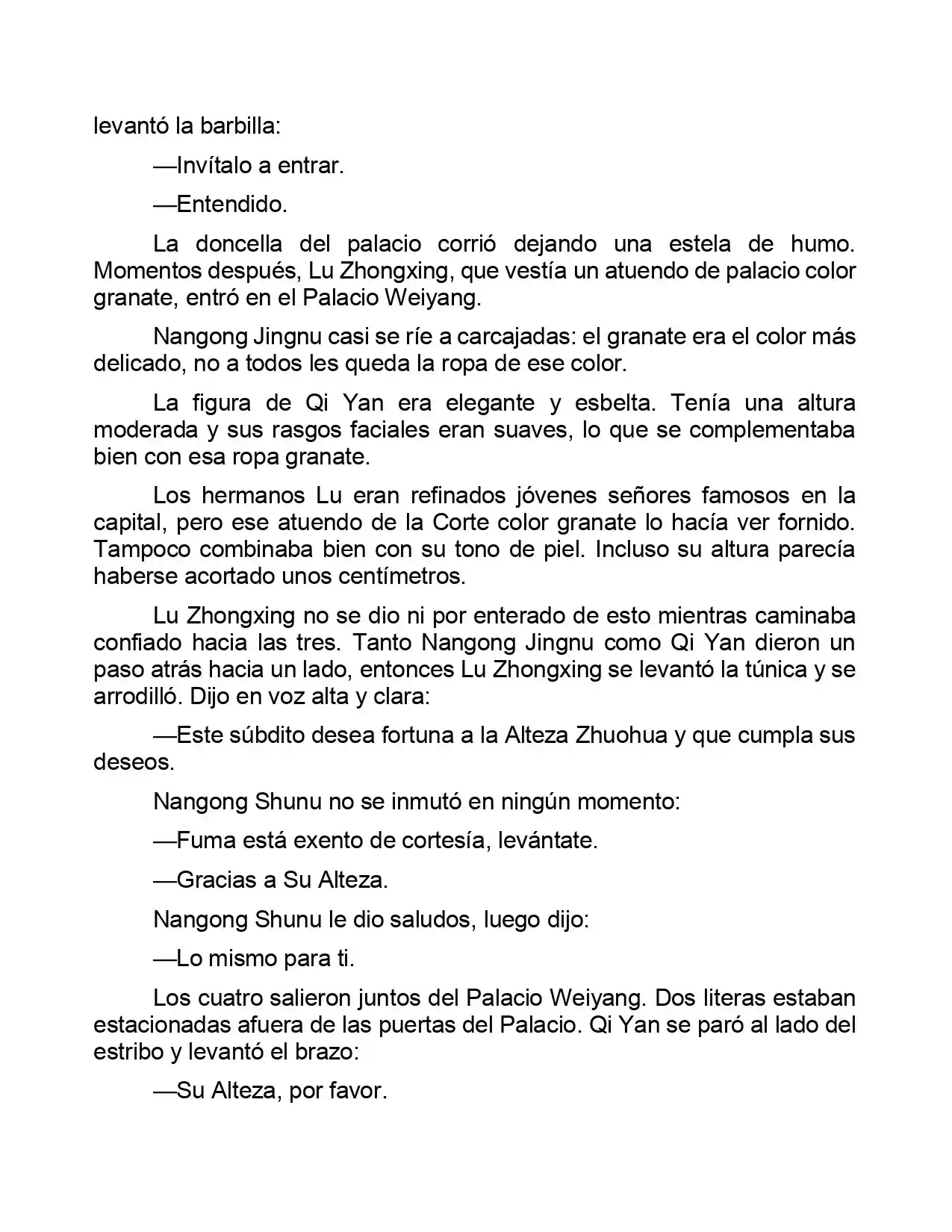 Jing Wei Qing Shang (Novela) - Capítulo 32 - Página 5 - LectorTMOo