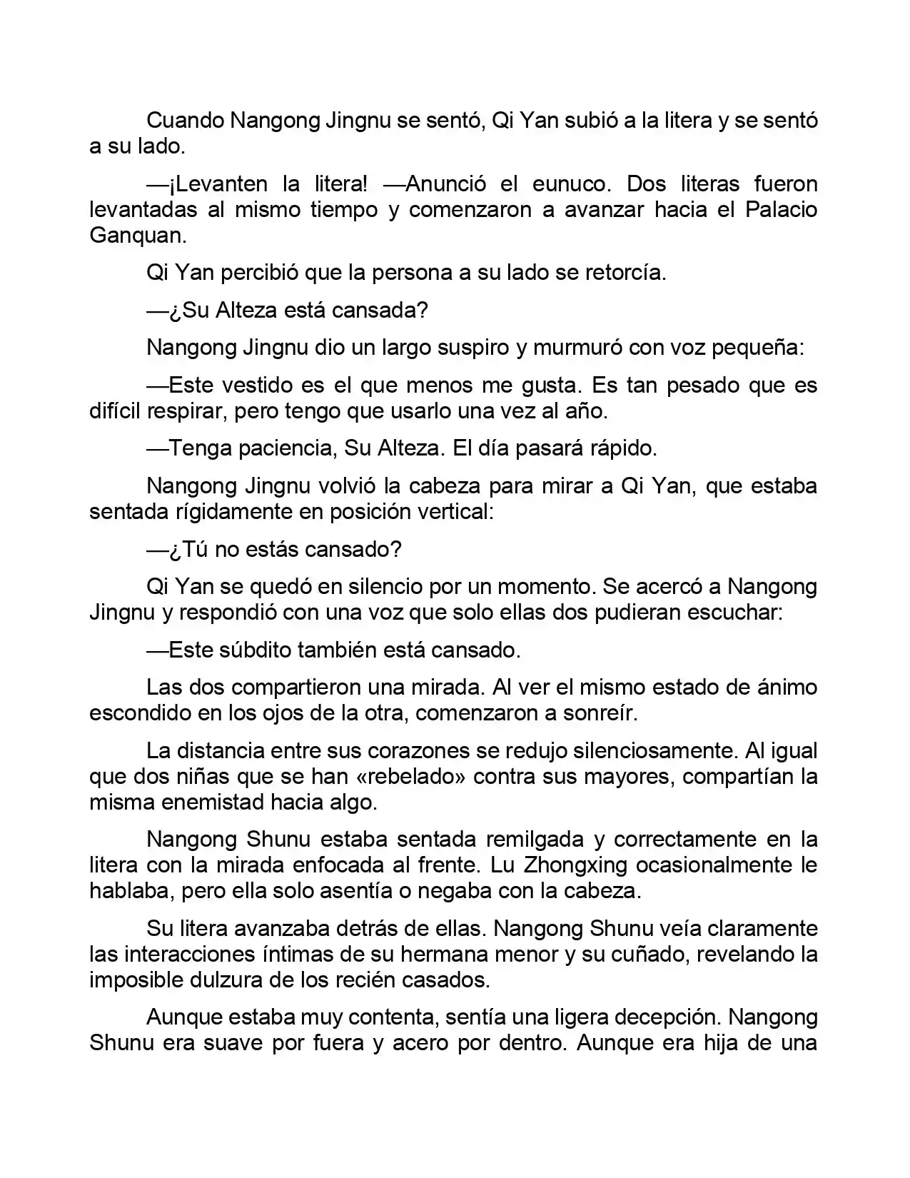 Jing Wei Qing Shang (Novela) - Capítulo 32 - Página 6 - LectorTMOo