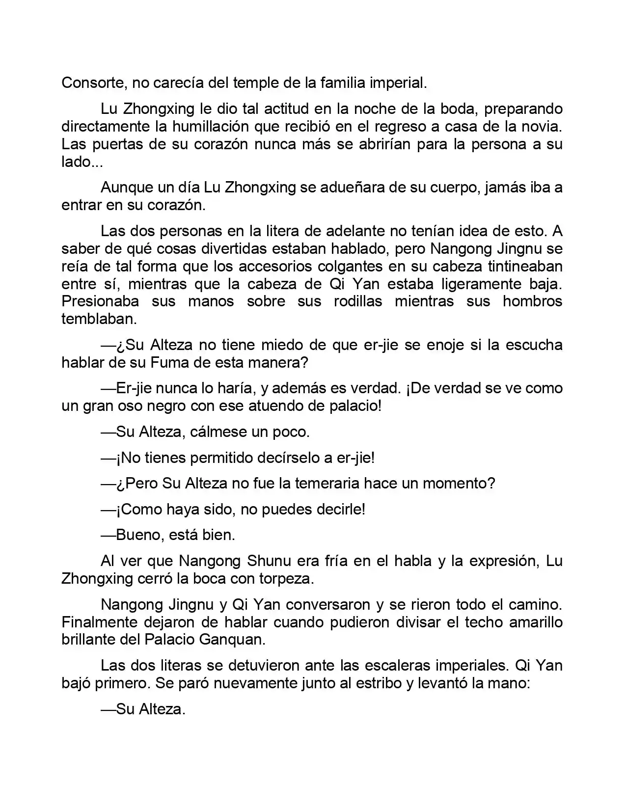 Jing Wei Qing Shang (Novela) - Capítulo 32 - Página 7 - LectorTMOo