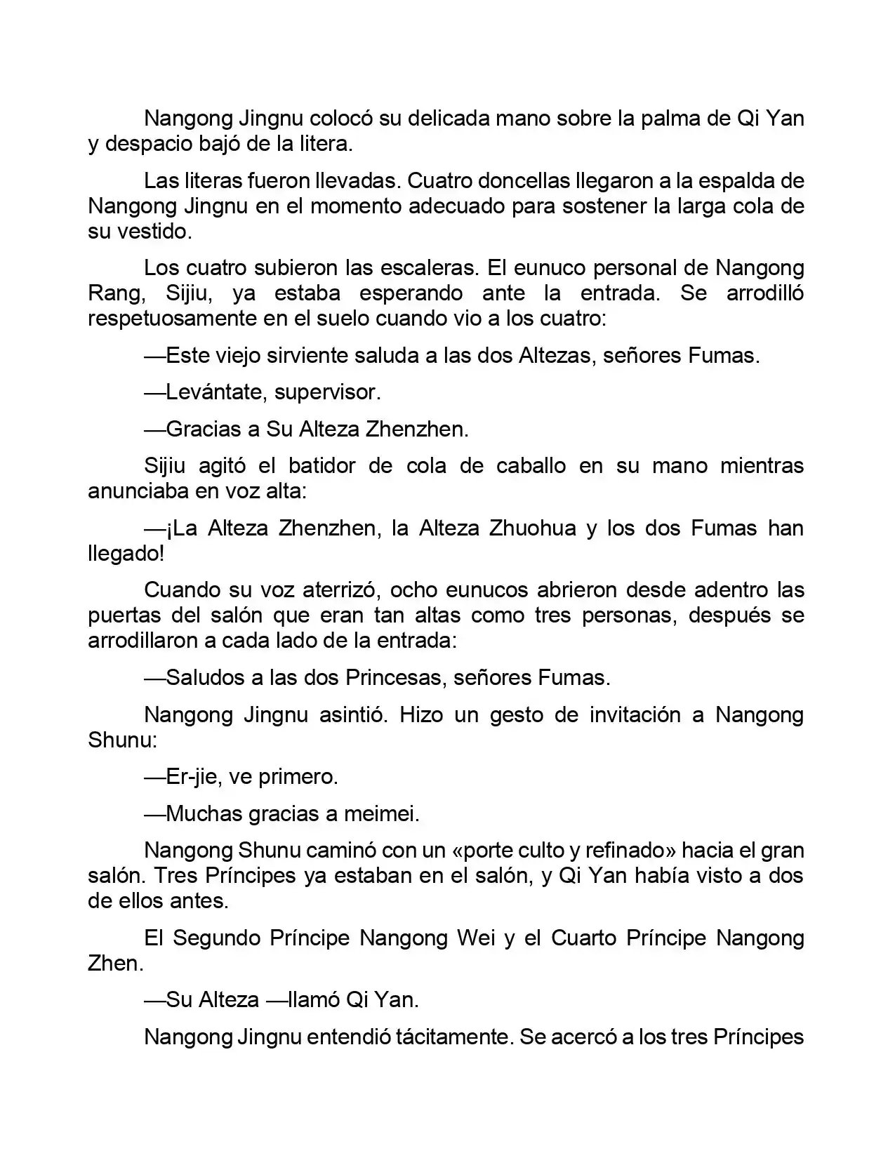 Jing Wei Qing Shang (Novela) - Capítulo 32 - Página 8 - LectorTMOo