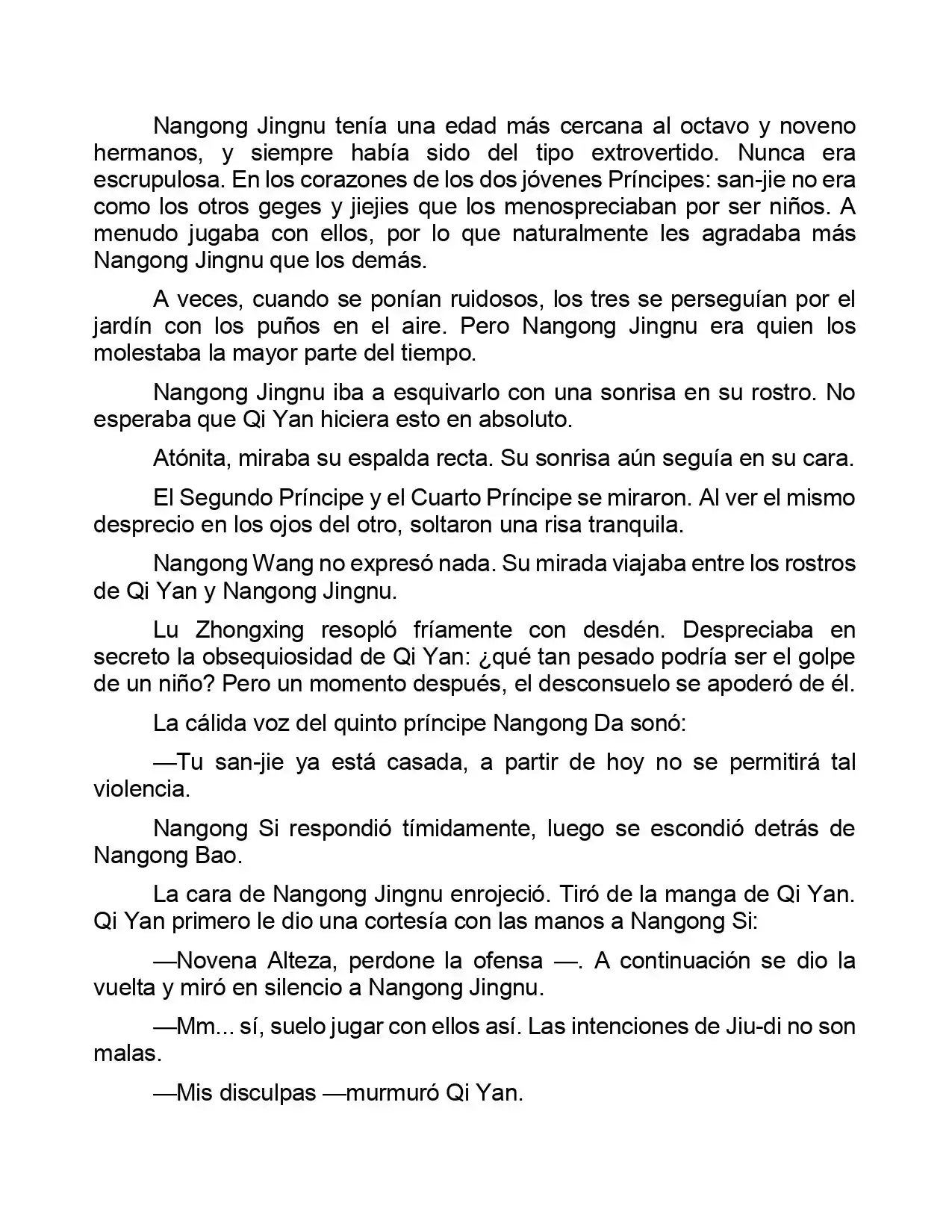 Jing Wei Qing Shang (Novela) - Capítulo 33 - Página 4 - LectorTMOo