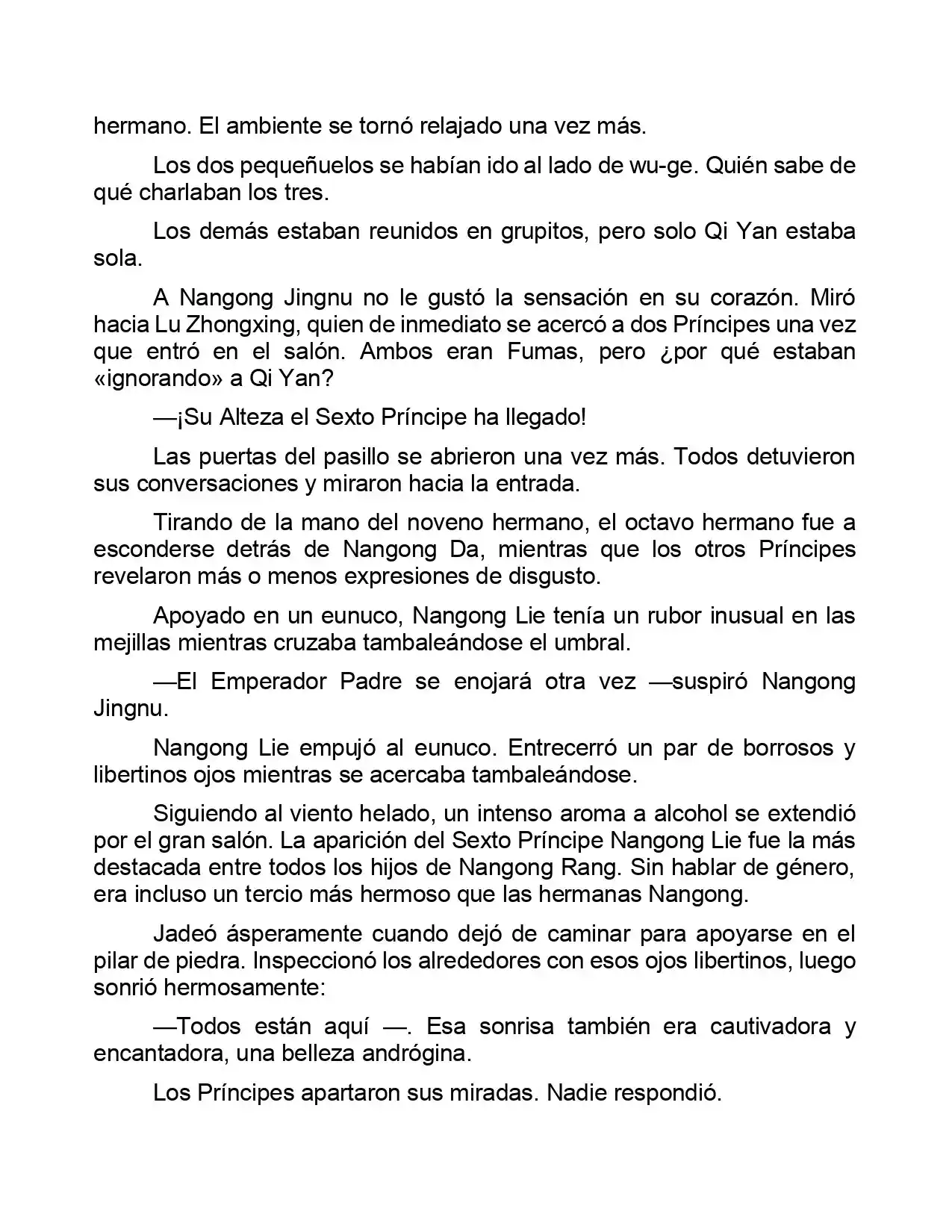 Jing Wei Qing Shang (Novela) - Capítulo 33 - Página 6 - LectorTMOo