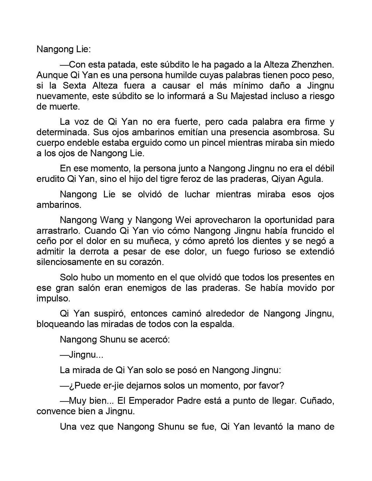 Jing Wei Qing Shang (Novela) - Capítulo 34 - Página 4 - LectorTMOo