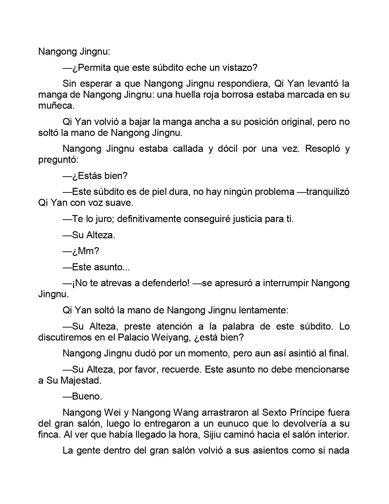 Jing Wei Qing Shang (Novela) - Capítulo 34 - Página 5 - LectorTMOo