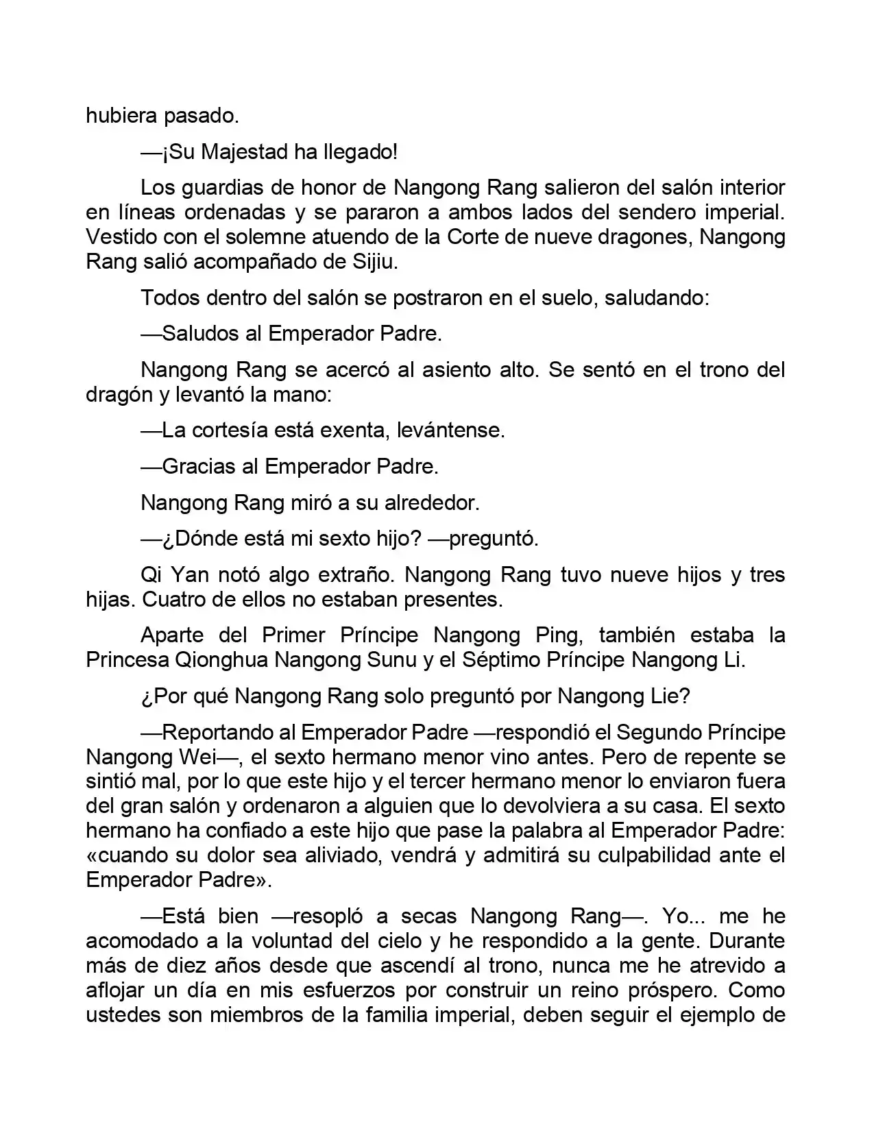 Jing Wei Qing Shang (Novela) - Capítulo 34 - Página 6 - LectorTMOo