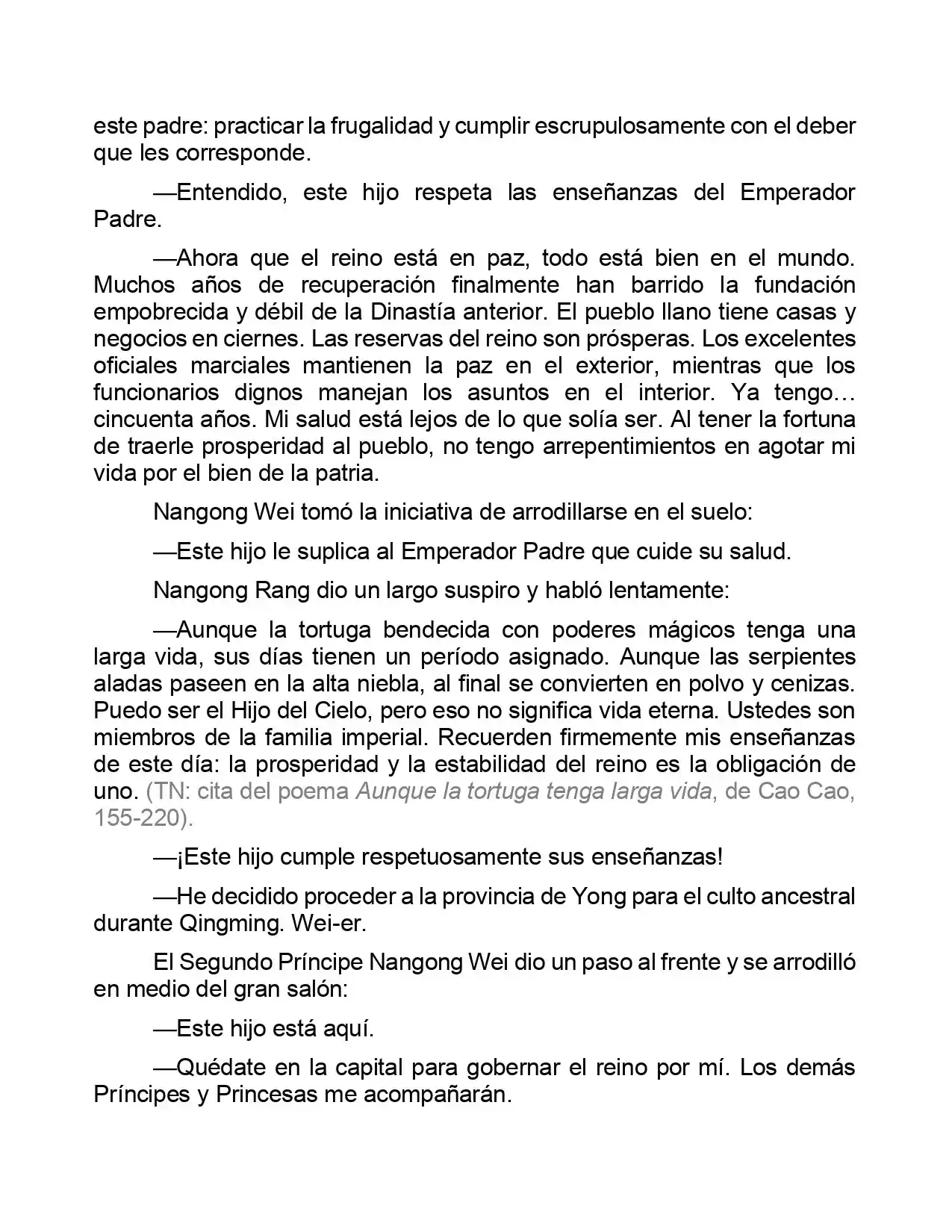 Jing Wei Qing Shang (Novela) - Capítulo 34 - Página 7 - LectorTMOo