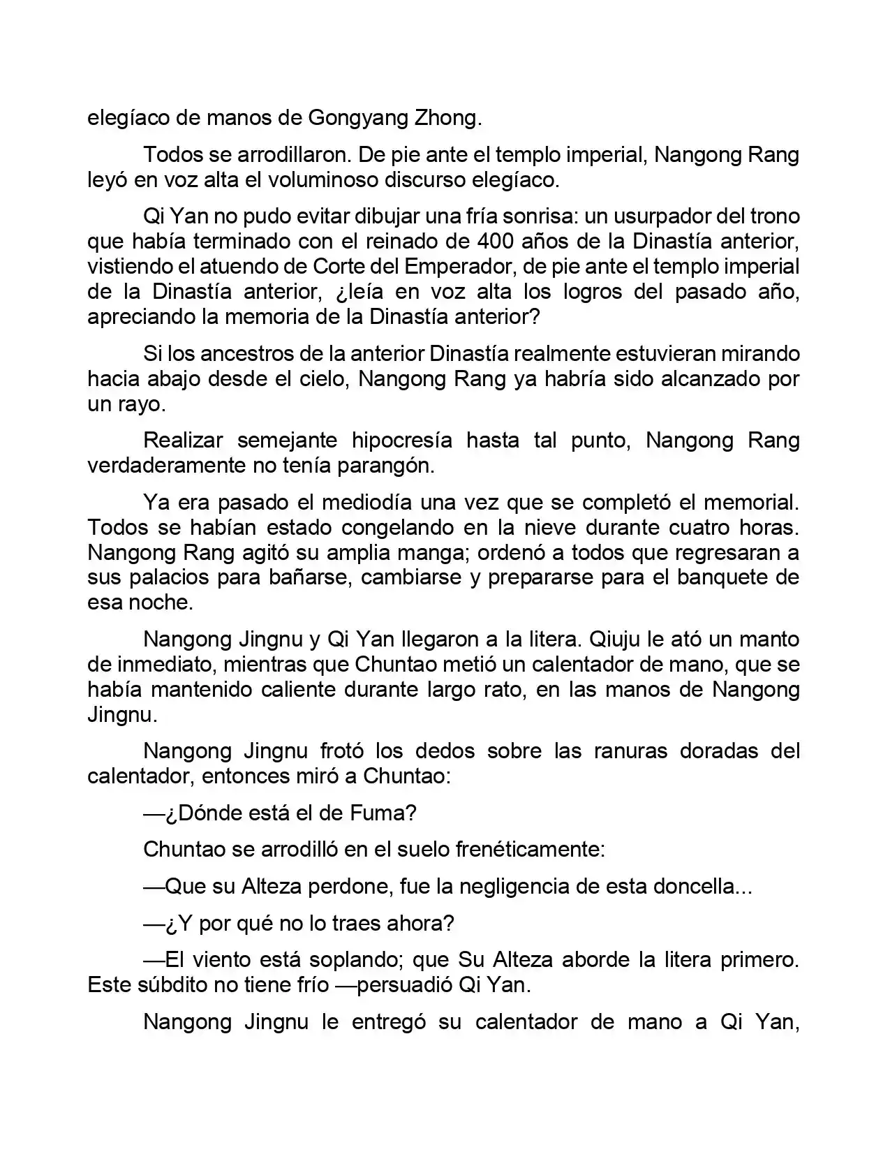Jing Wei Qing Shang (Novela) - Capítulo 34 - Página 9 - LectorTMOo