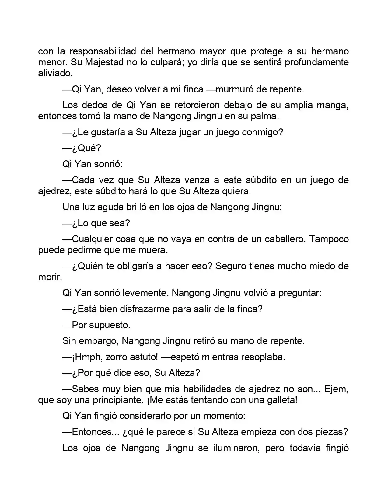 Jing Wei Qing Shang (Novela) - Capítulo 35 - Página 8 - LectorTMOo