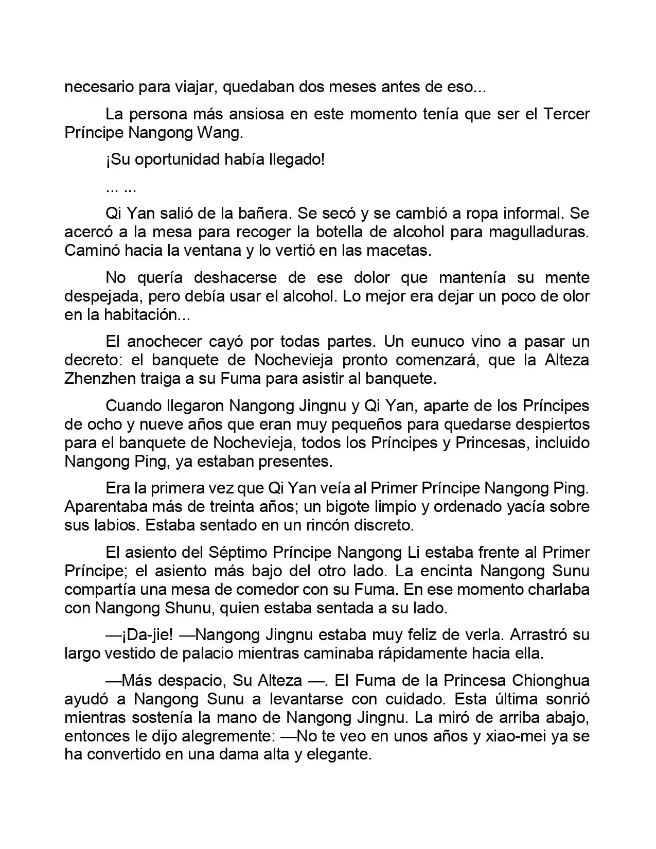 Jing Wei Qing Shang (Novela) - Capítulo 36 - Página 4 - LectorTMOo