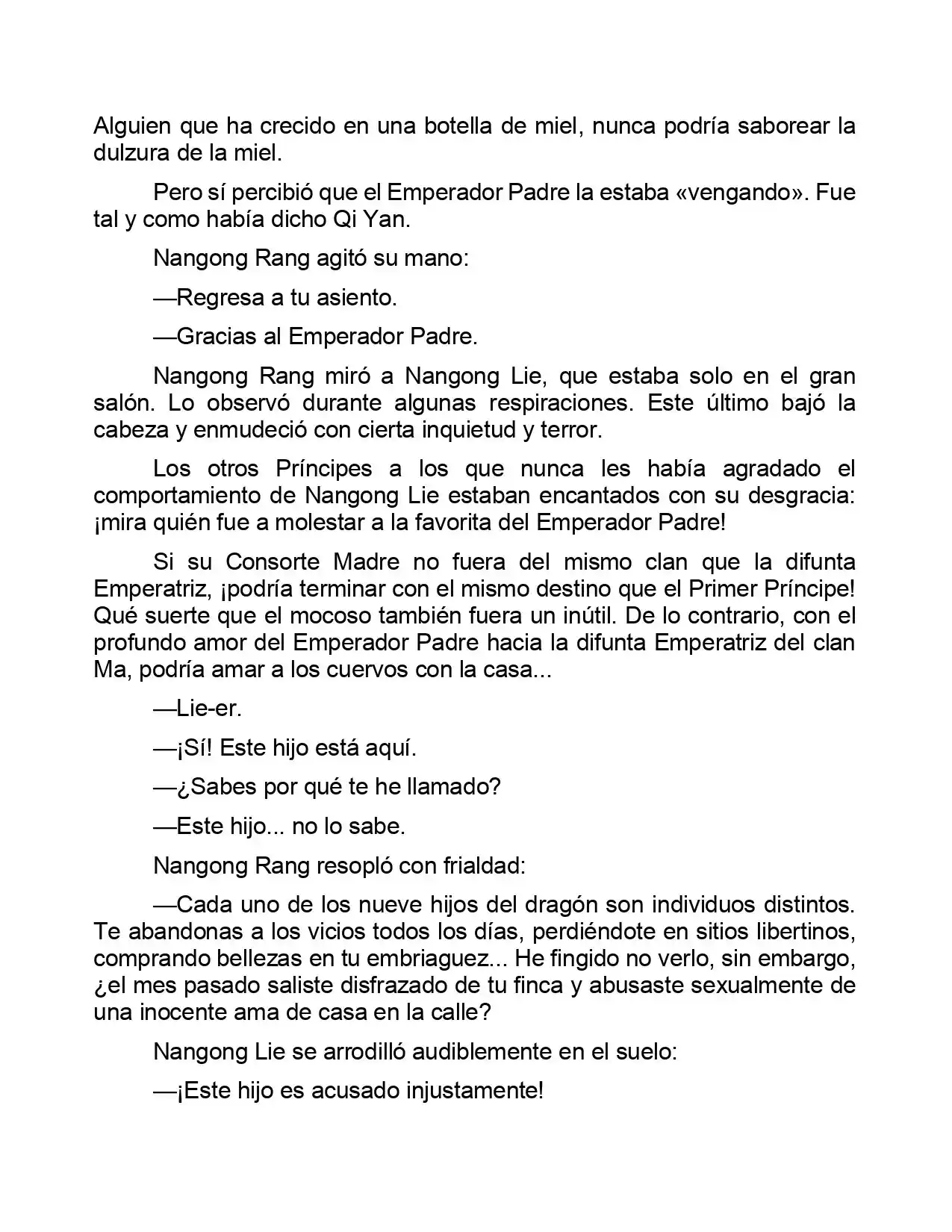 Jing Wei Qing Shang (Novela) - Capítulo 37 - Página 5 - LectorTMOo
