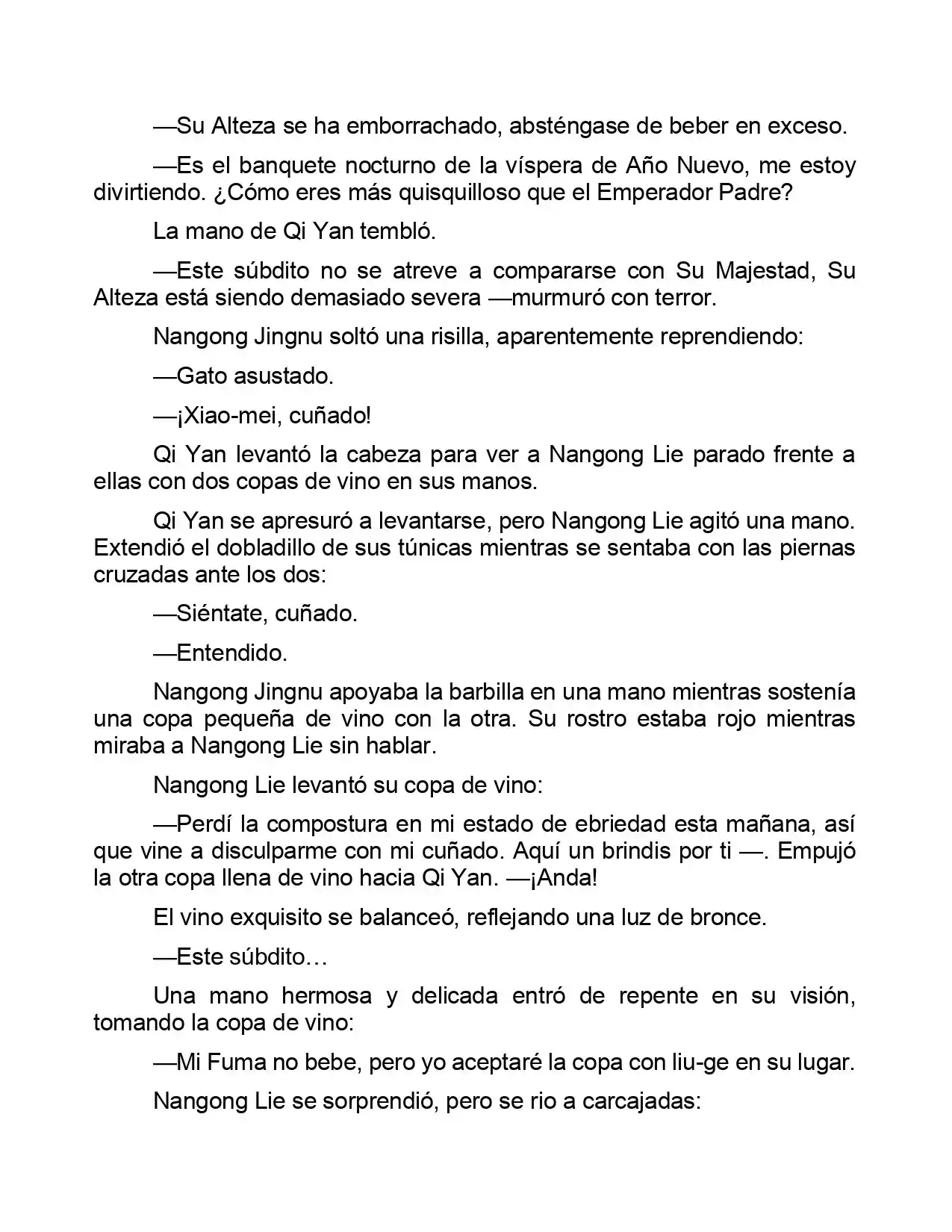 Jing Wei Qing Shang (Novela) - Capítulo 37 - Página 8 - LectorTMOo