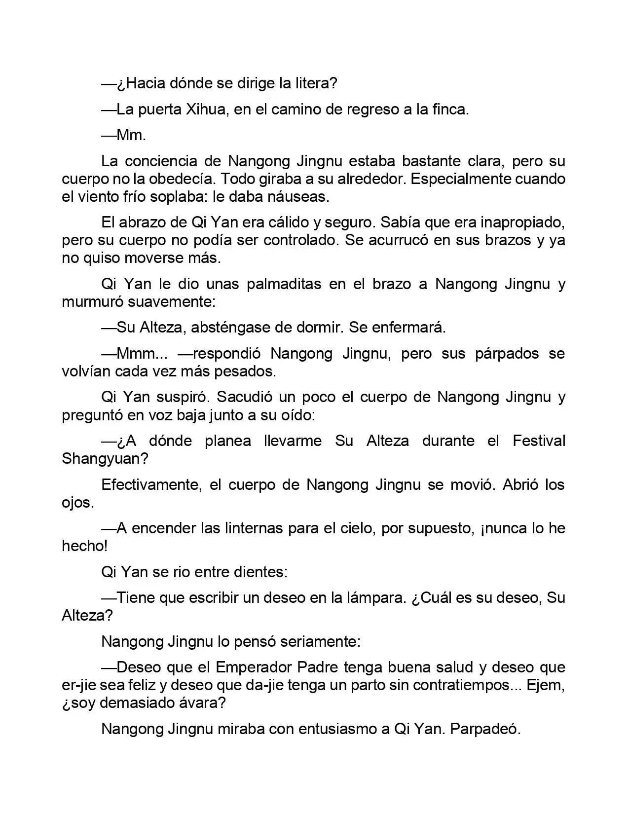 Jing Wei Qing Shang (Novela) - Capítulo 38 - Página 6 - LectorTMOo
