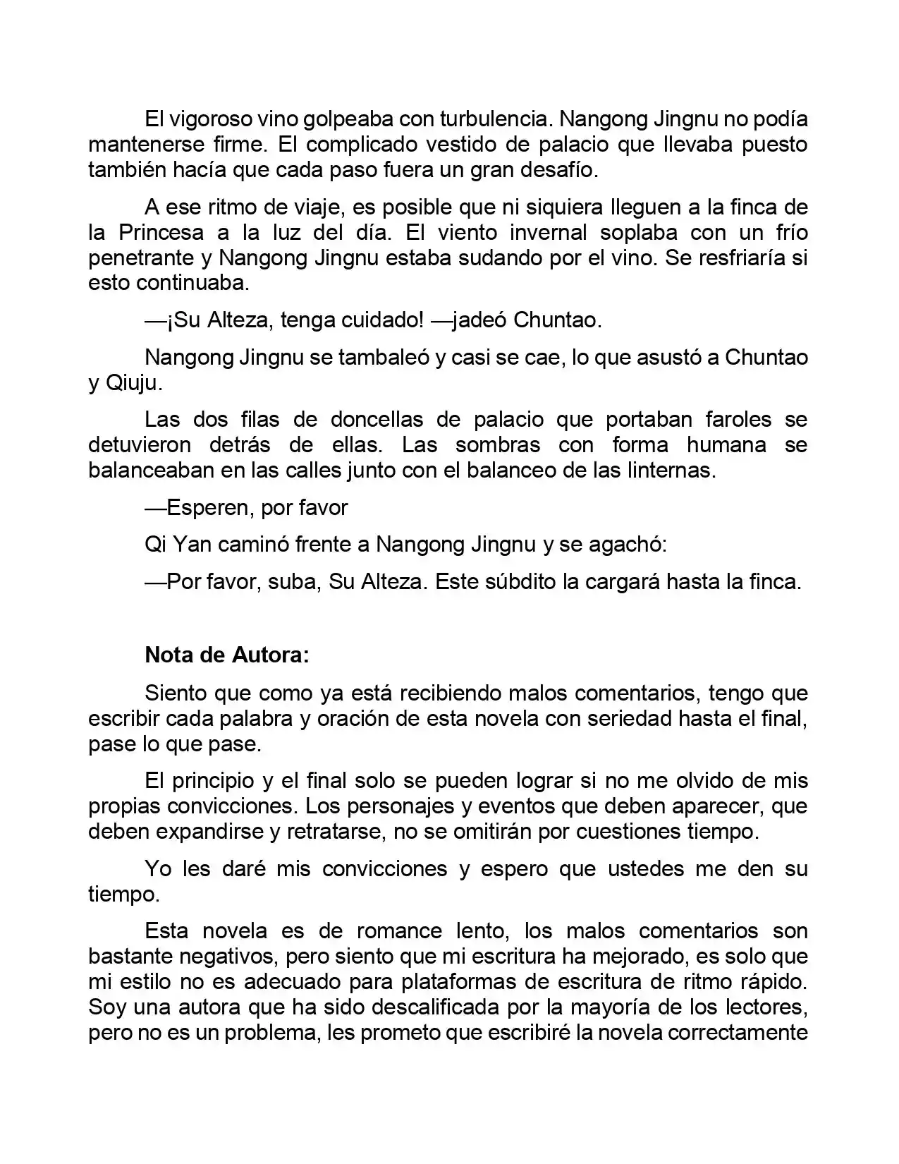 Jing Wei Qing Shang (Novela) - Capítulo 38 - Página 9 - LectorTMOo