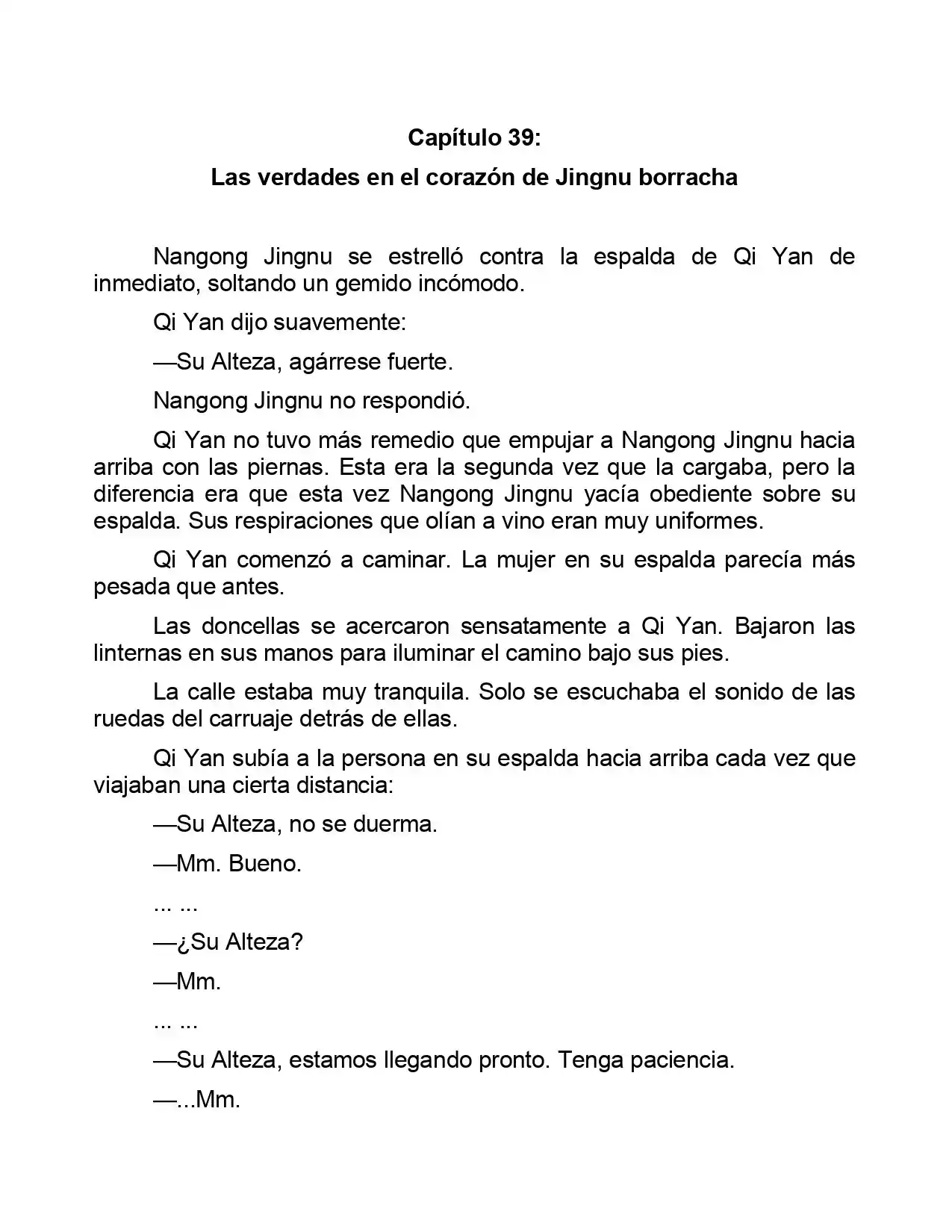 Jing Wei Qing Shang (Novela) - Capítulo 39 - Página 1 - LectorTMOo