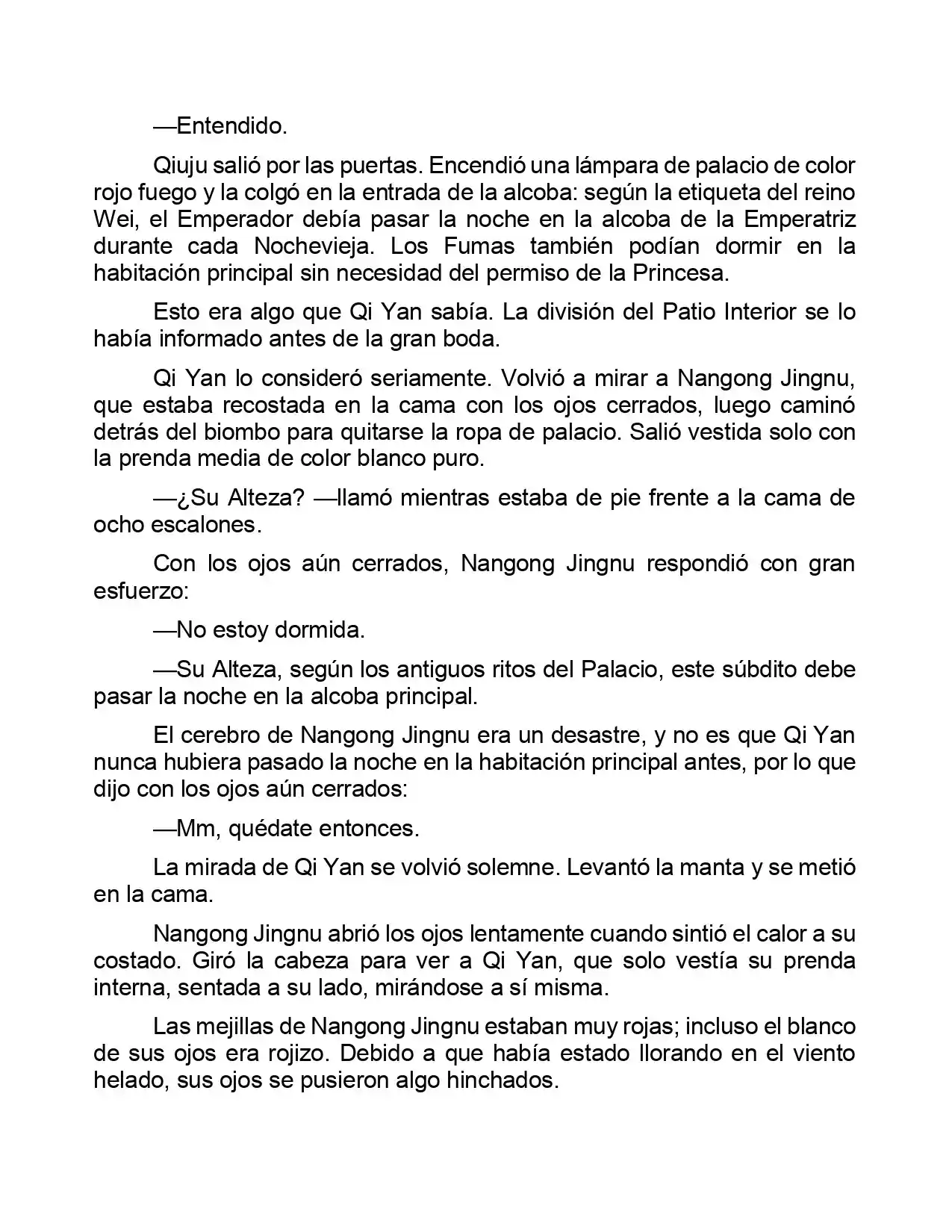 Jing Wei Qing Shang (Novela) - Capítulo 39 - Página 5 - LectorTMOo