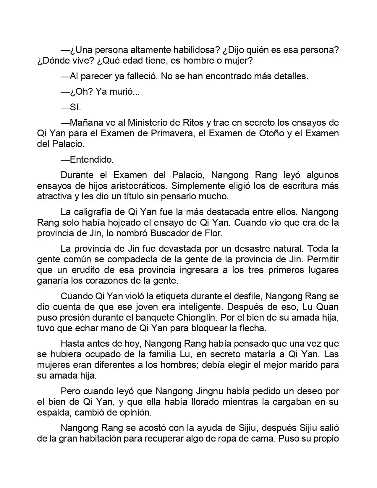 Jing Wei Qing Shang (Novela) - Capítulo 40 - Página 6 - LectorTMOo