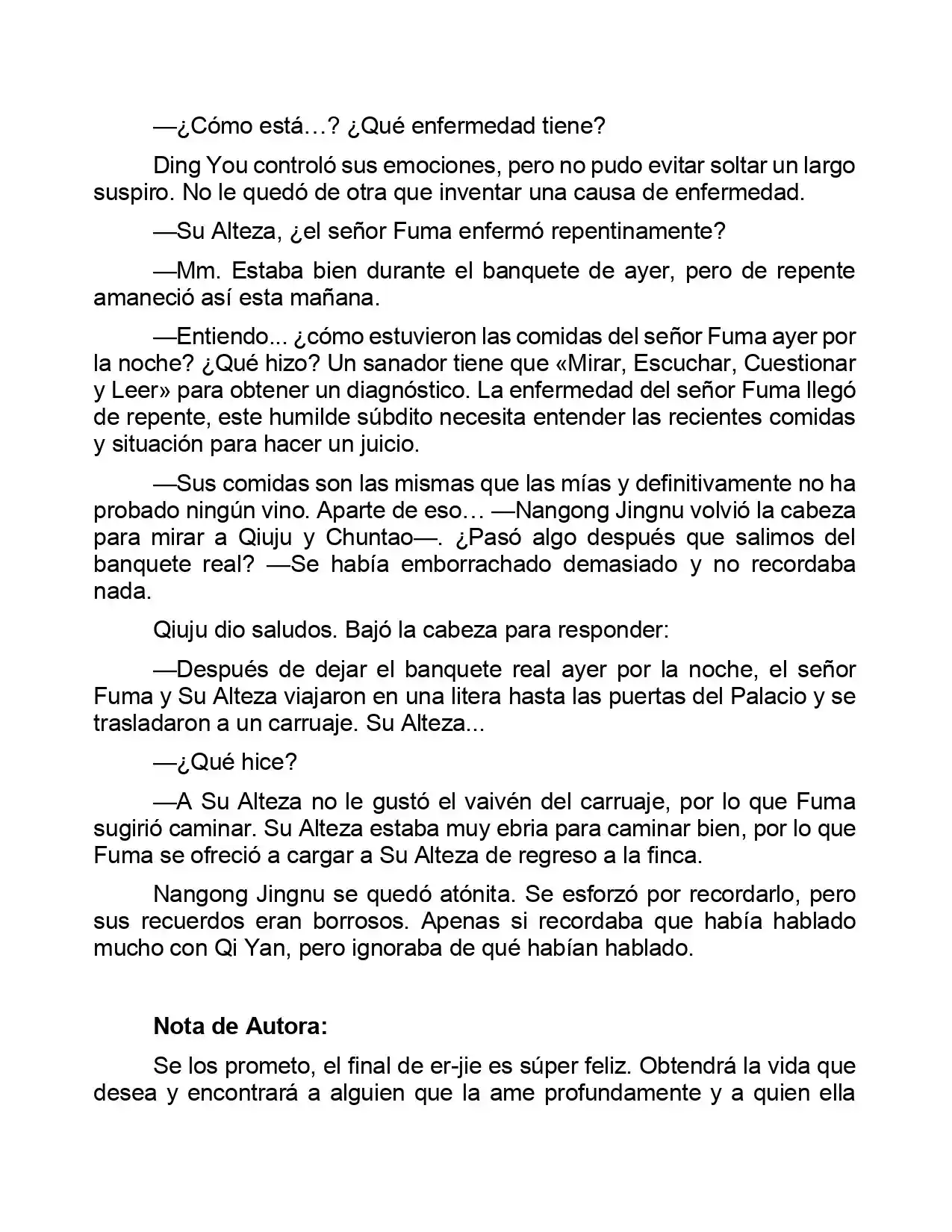 Jing Wei Qing Shang (Novela) - Capítulo 41 - Página 8 - LectorTMOo