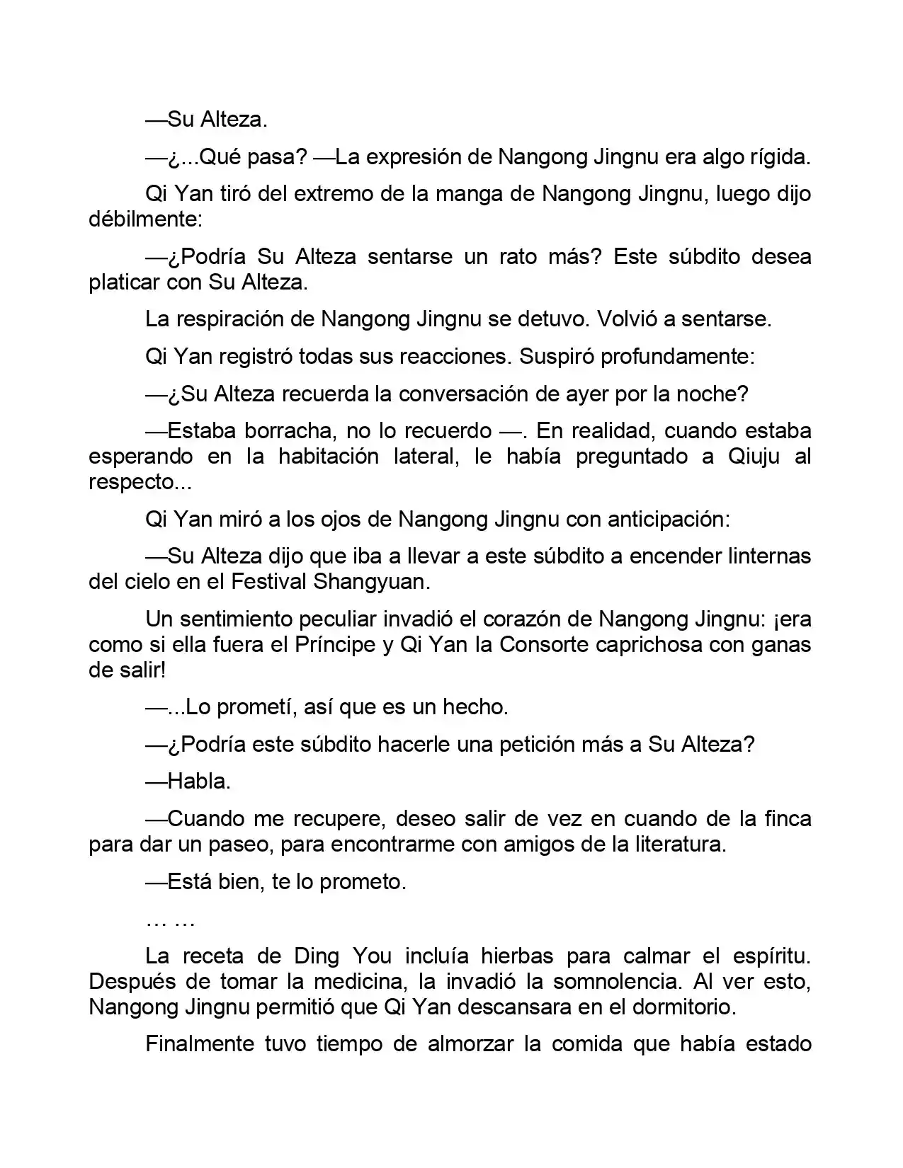 Jing Wei Qing Shang (Novela) - Capítulo 42 - Página 6 - LectorTMOo