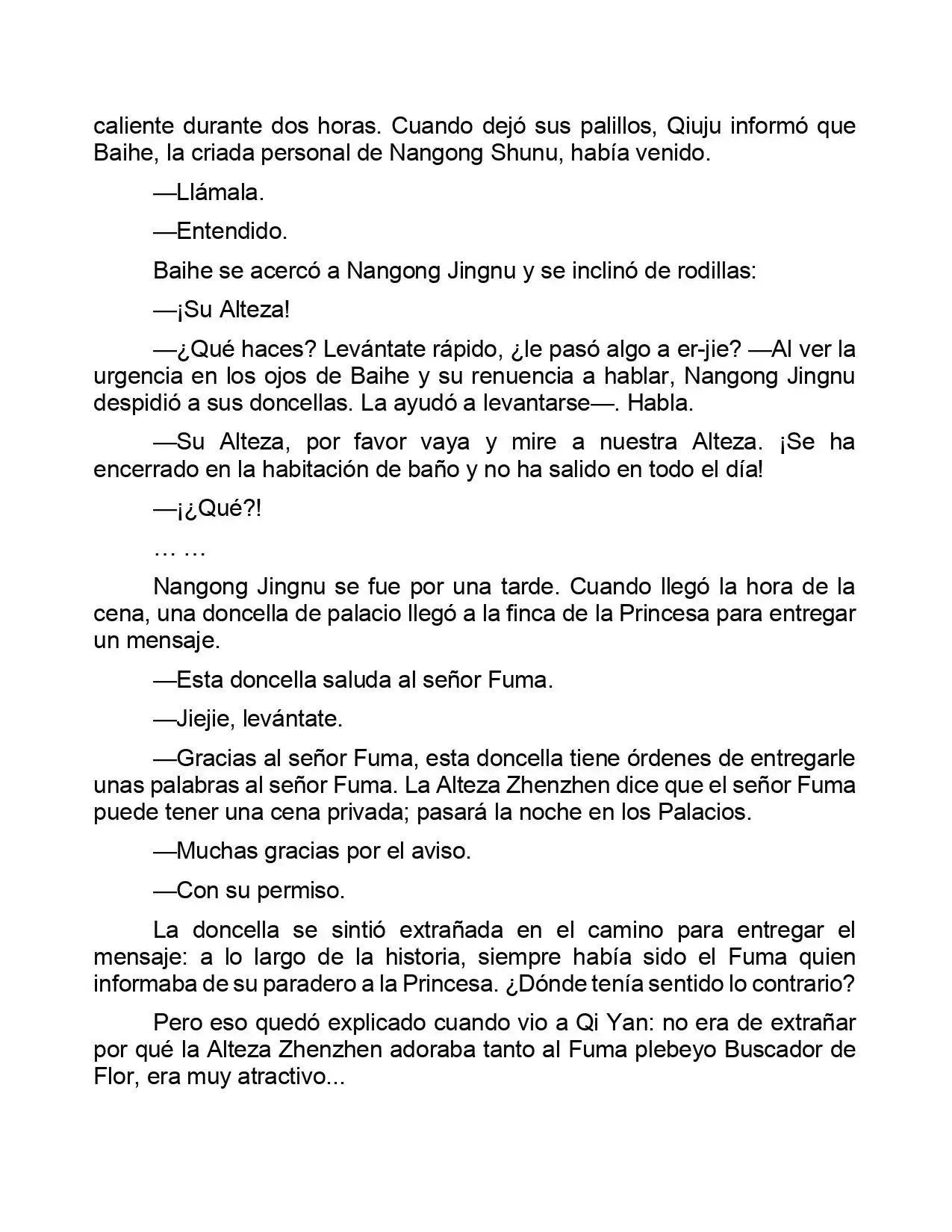 Jing Wei Qing Shang (Novela) - Capítulo 42 - Página 7 - LectorTMOo