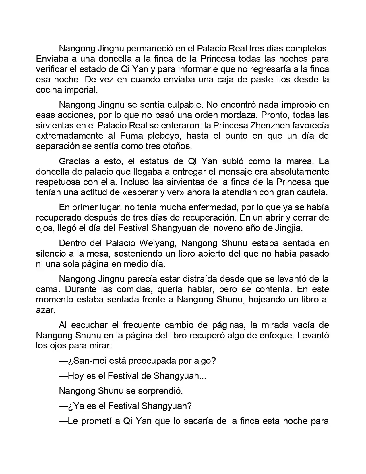 Jing Wei Qing Shang (Novela) - Capítulo 42 - Página 8 - LectorTMOo