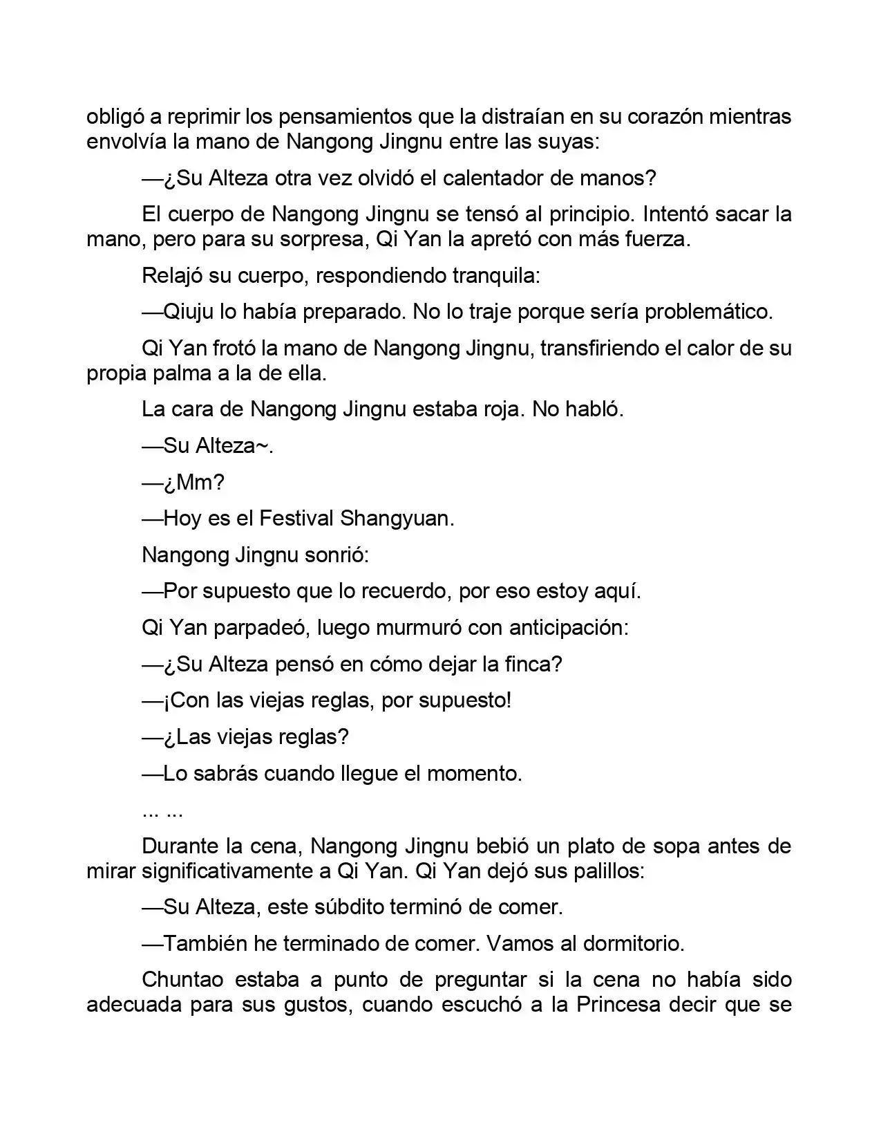 Jing Wei Qing Shang (Novela) - Capítulo 43 - Página 4 - LectorTMOo