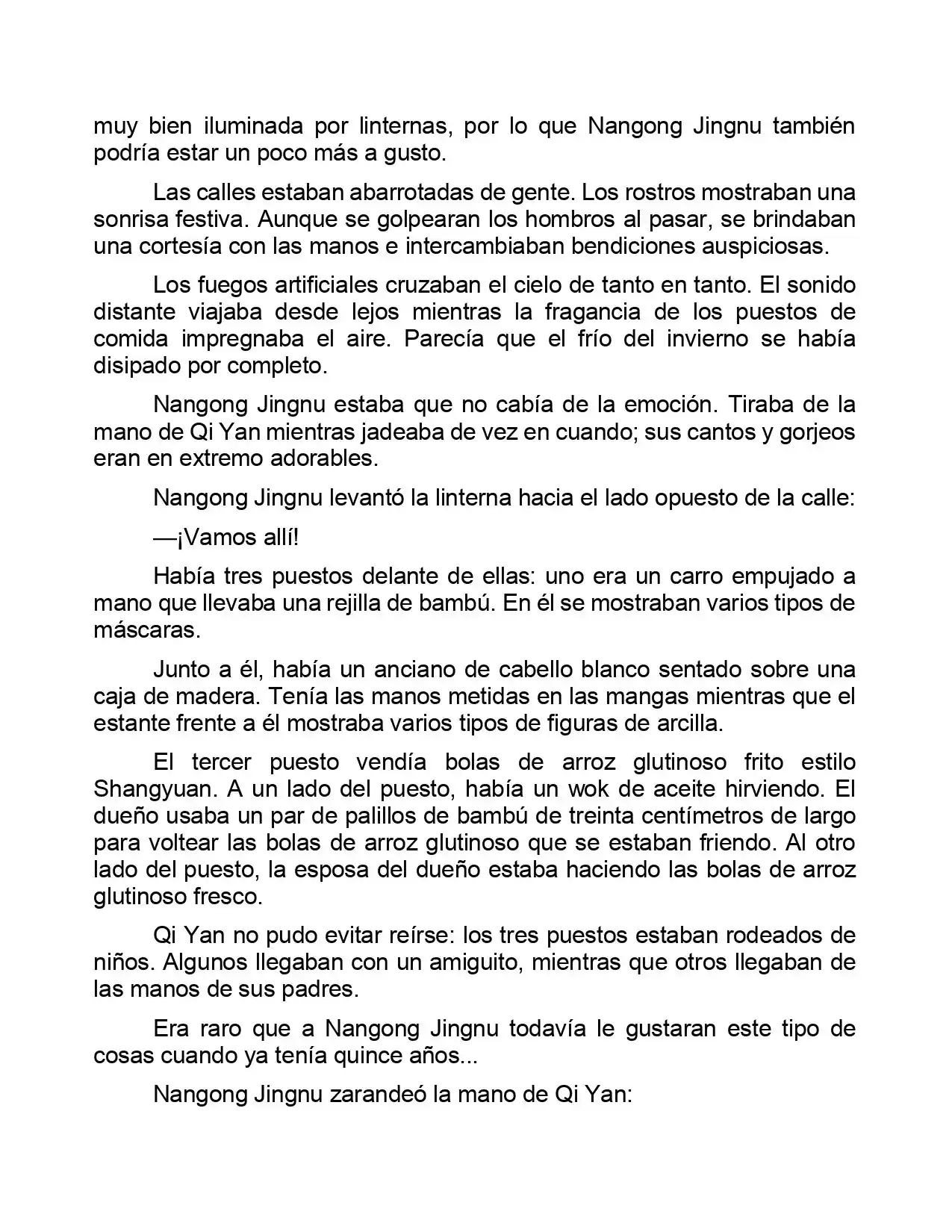 Jing Wei Qing Shang (Novela) - Capítulo 43 - Página 8 - LectorTMOo