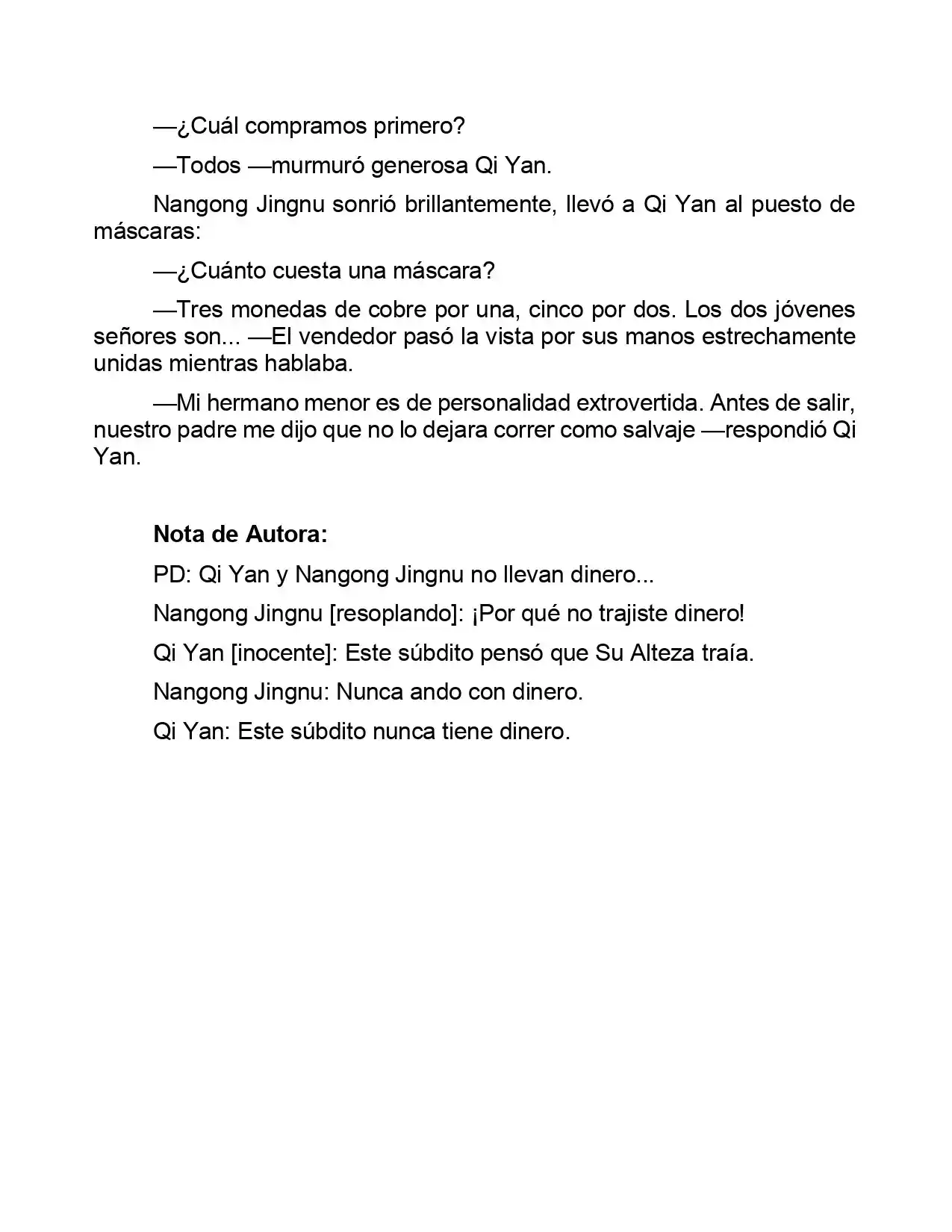 Jing Wei Qing Shang (Novela) - Capítulo 43 - Página 9 - LectorTMOo