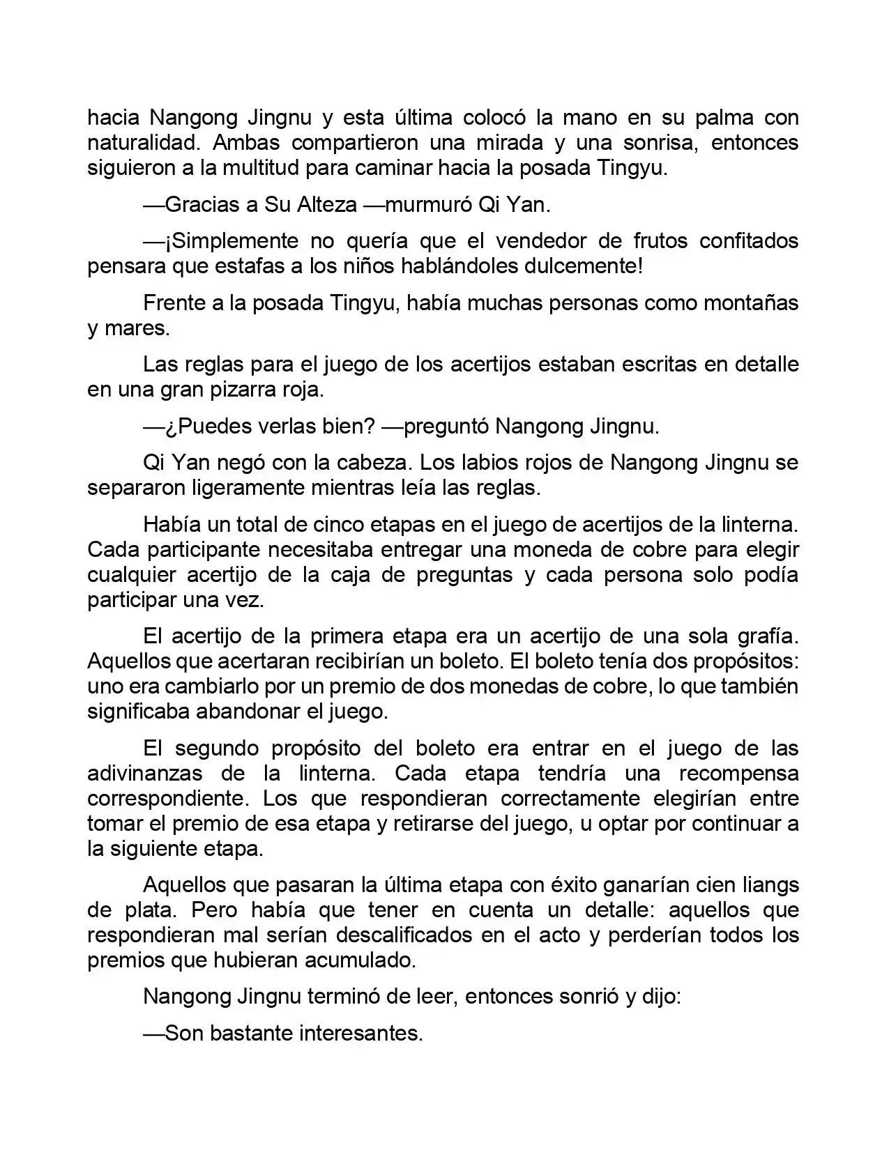 Jing Wei Qing Shang (Novela) - Capítulo 44 - Página 6 - LectorTMOo