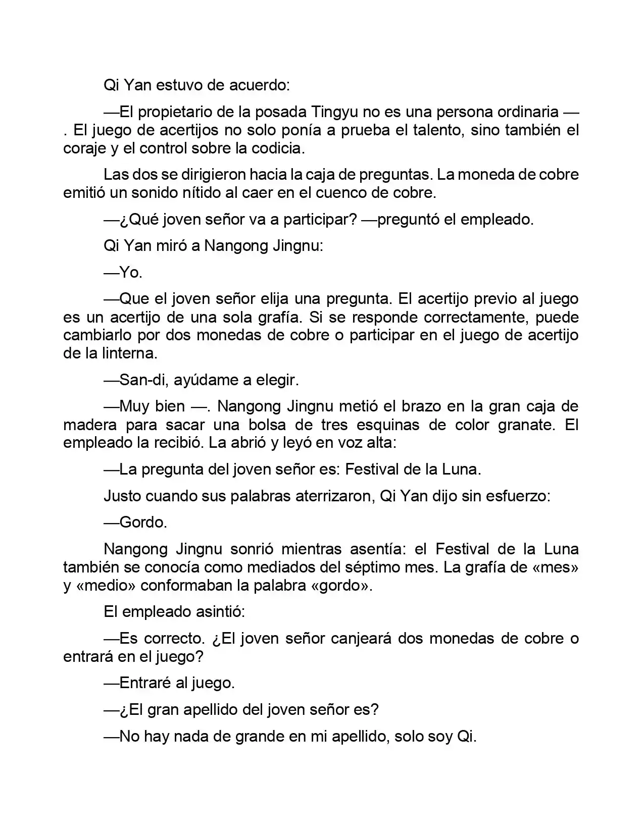 Jing Wei Qing Shang (Novela) - Capítulo 44 - Página 7 - LectorTMOo