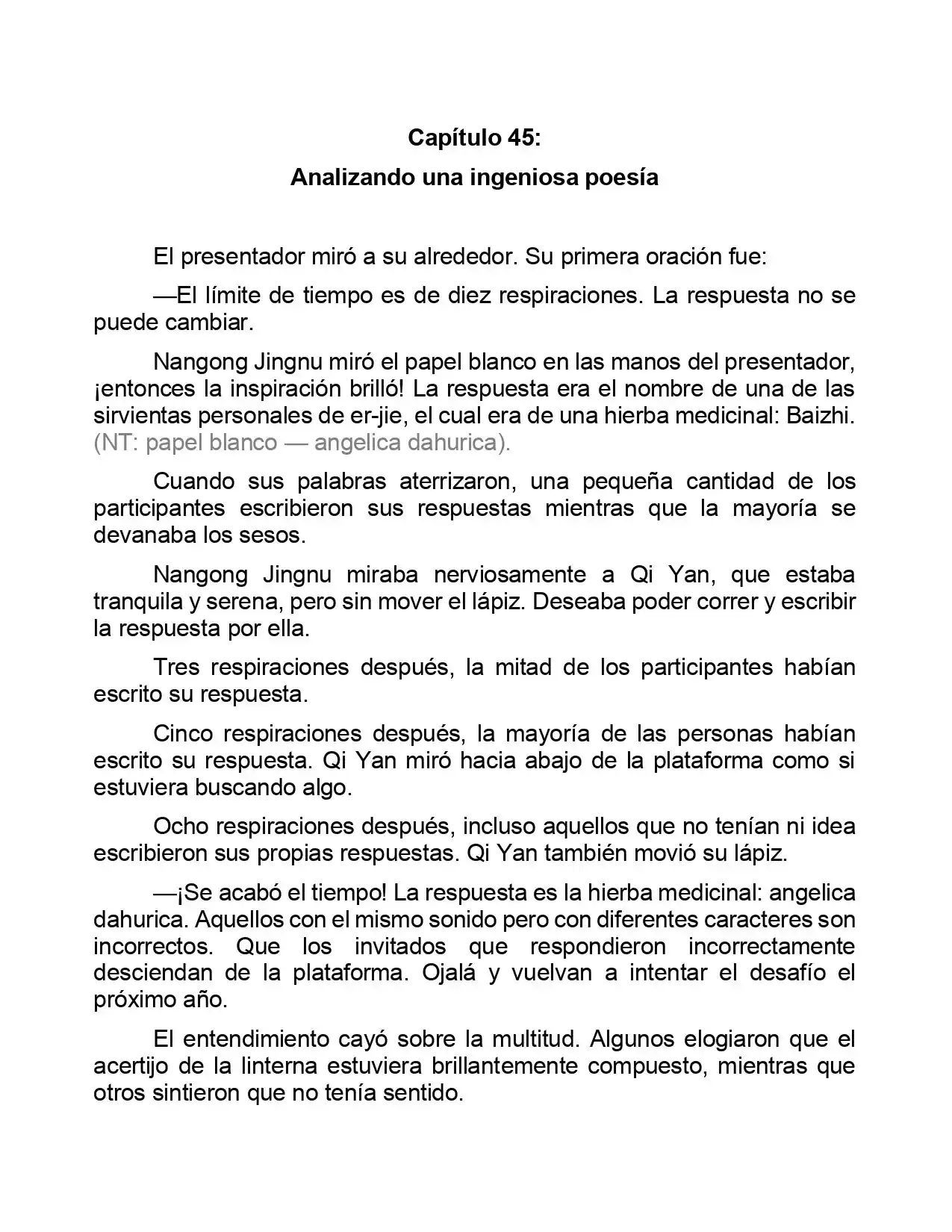 Jing Wei Qing Shang (Novela) - Capítulo 45 - Página 1 - LectorTMOo