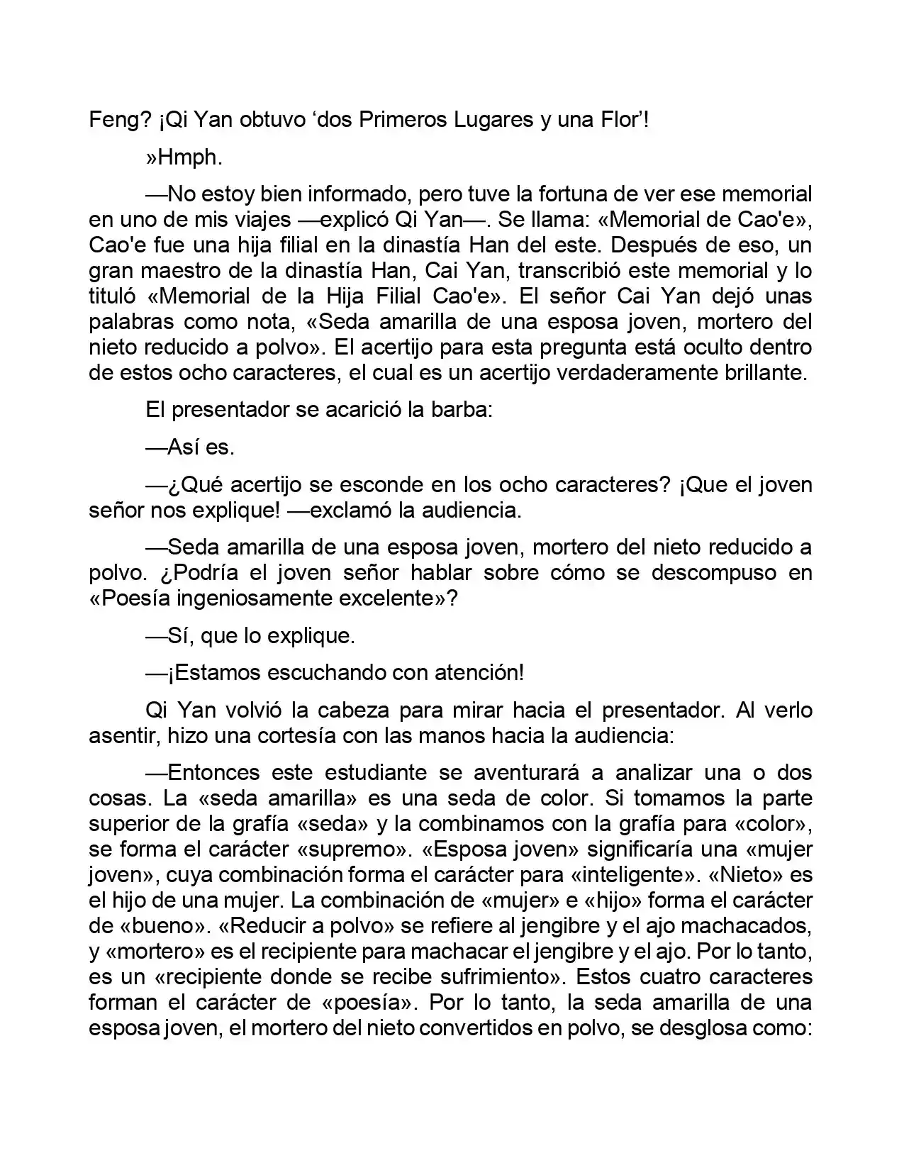 Jing Wei Qing Shang (Novela) - Capítulo 45 - Página 9 - LectorTMOo