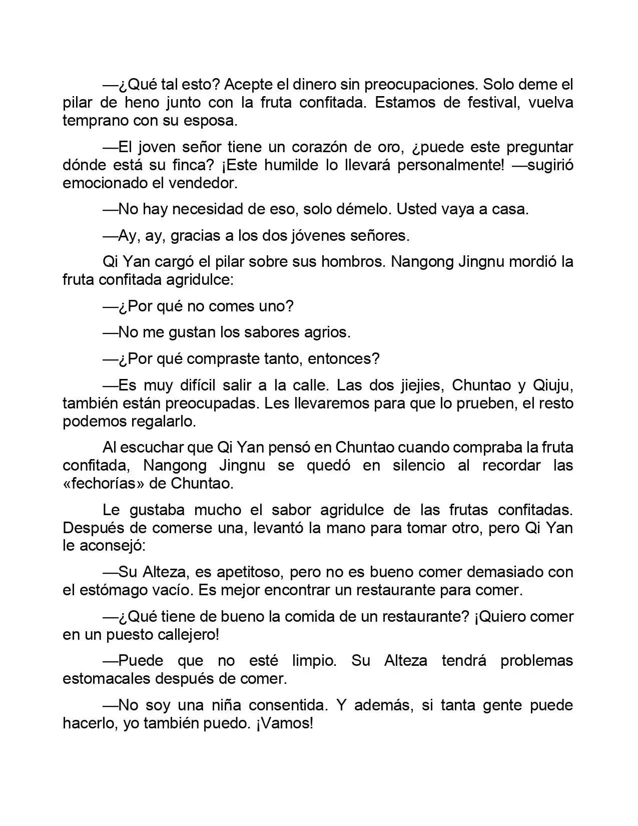 Jing Wei Qing Shang (Novela) - Capítulo 46 - Página 6 - LectorTMOo