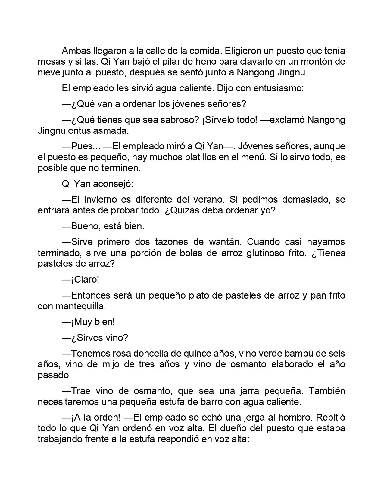 Jing Wei Qing Shang (Novela) - Capítulo 46 - Página 7 - LectorTMOo