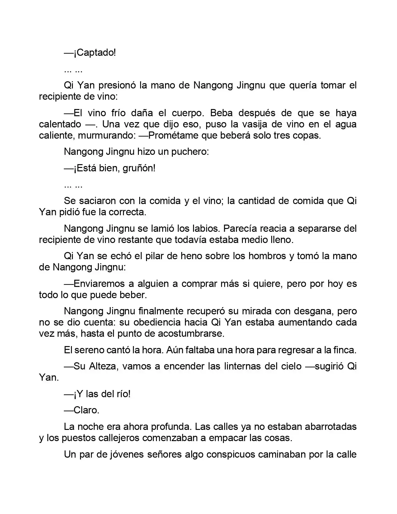 Jing Wei Qing Shang (Novela) - Capítulo 46 - Página 8 - LectorTMOo
