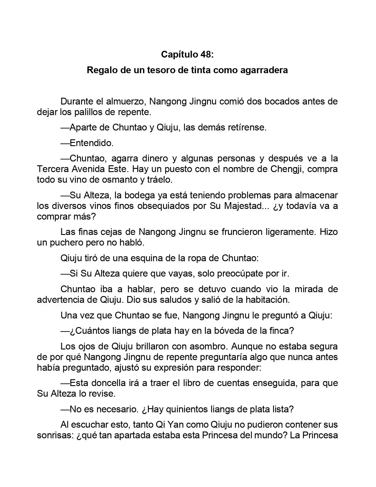 Jing Wei Qing Shang (Novela) - Capítulo 48 - Página 1 - LectorTMOo