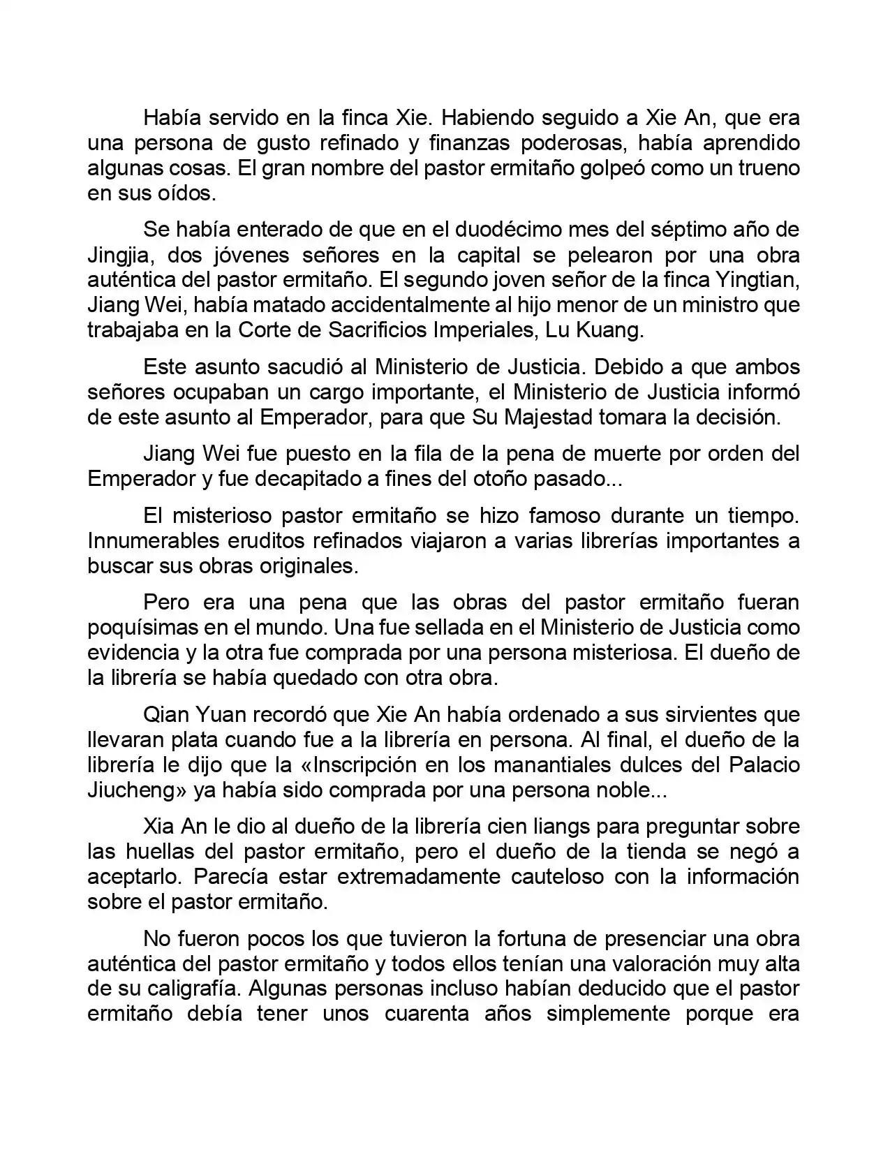 Jing Wei Qing Shang (Novela) - Capítulo 48 - Página 7 - LectorTMOo