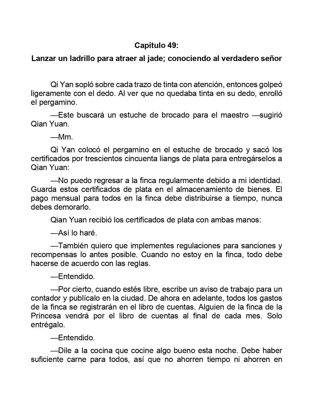 Jing Wei Qing Shang (Novela) - Capítulo 49 - Página 1 - LectorTMOo