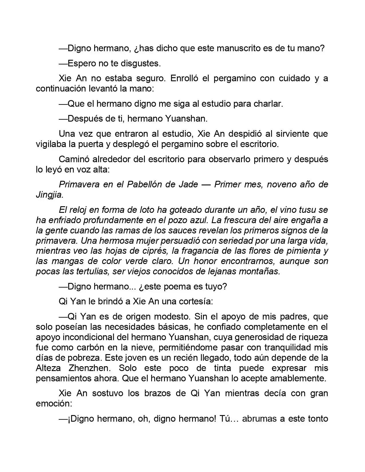 Jing Wei Qing Shang (Novela) - Capítulo 49 - Página 5 - LectorTMOo