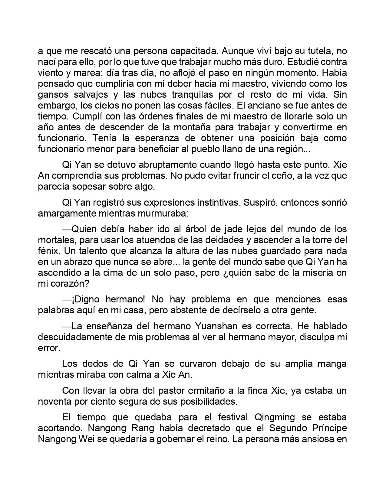 Jing Wei Qing Shang (Novela) - Capítulo 49 - Página 7 - LectorTMOo