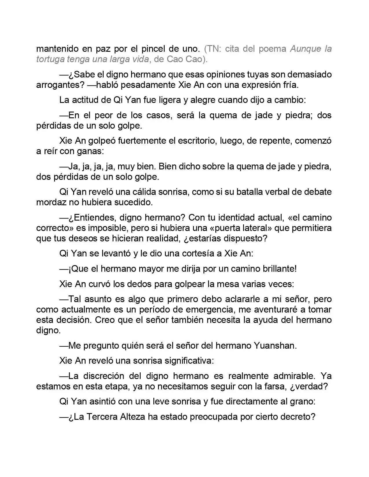 Jing Wei Qing Shang (Novela) - Capítulo 49 - Página 9 - LectorTMOo