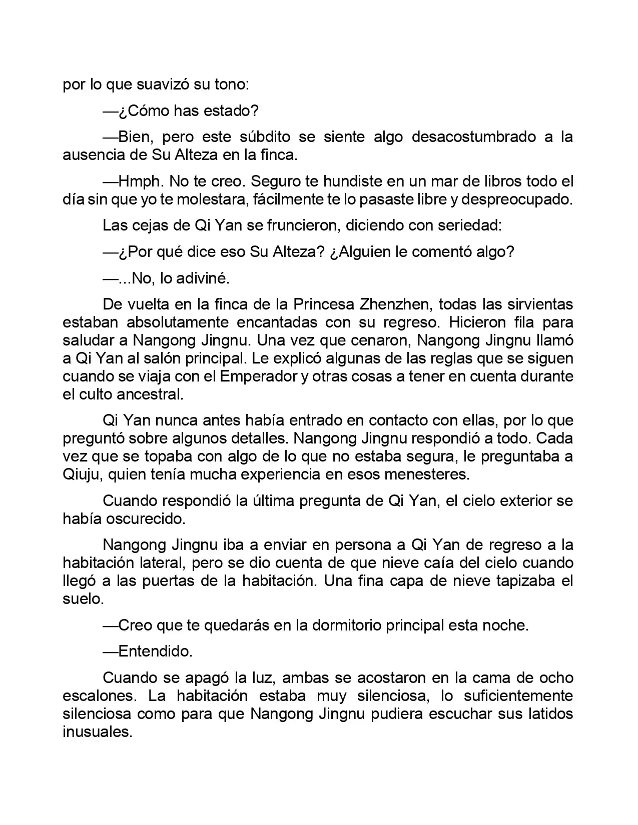 Jing Wei Qing Shang (Novela) - Capítulo 51 - Página 6 - LectorTMOo